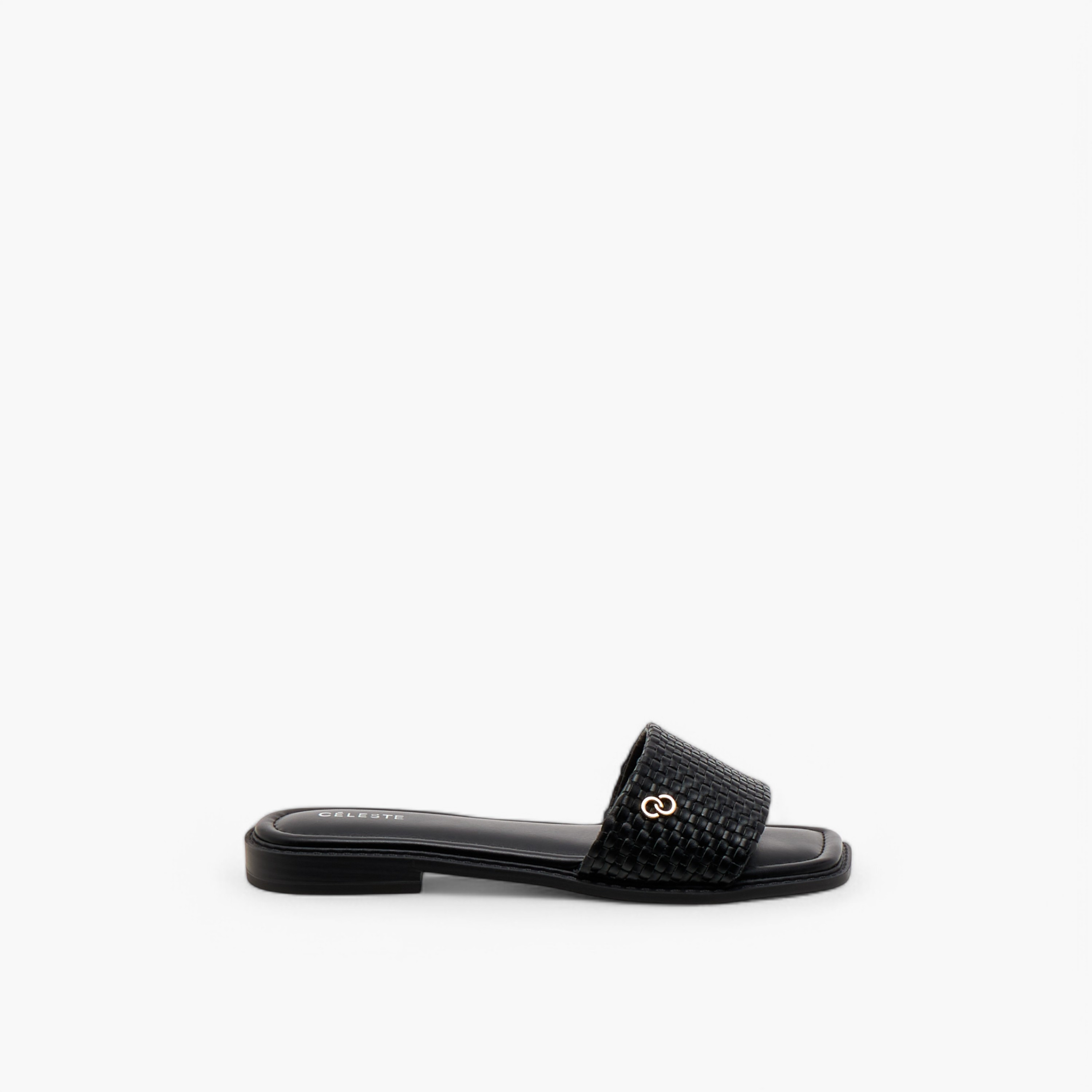 Celeste Women's Textured Slip-On Flat Sandals-women-shoes-flats-sandals-image-3