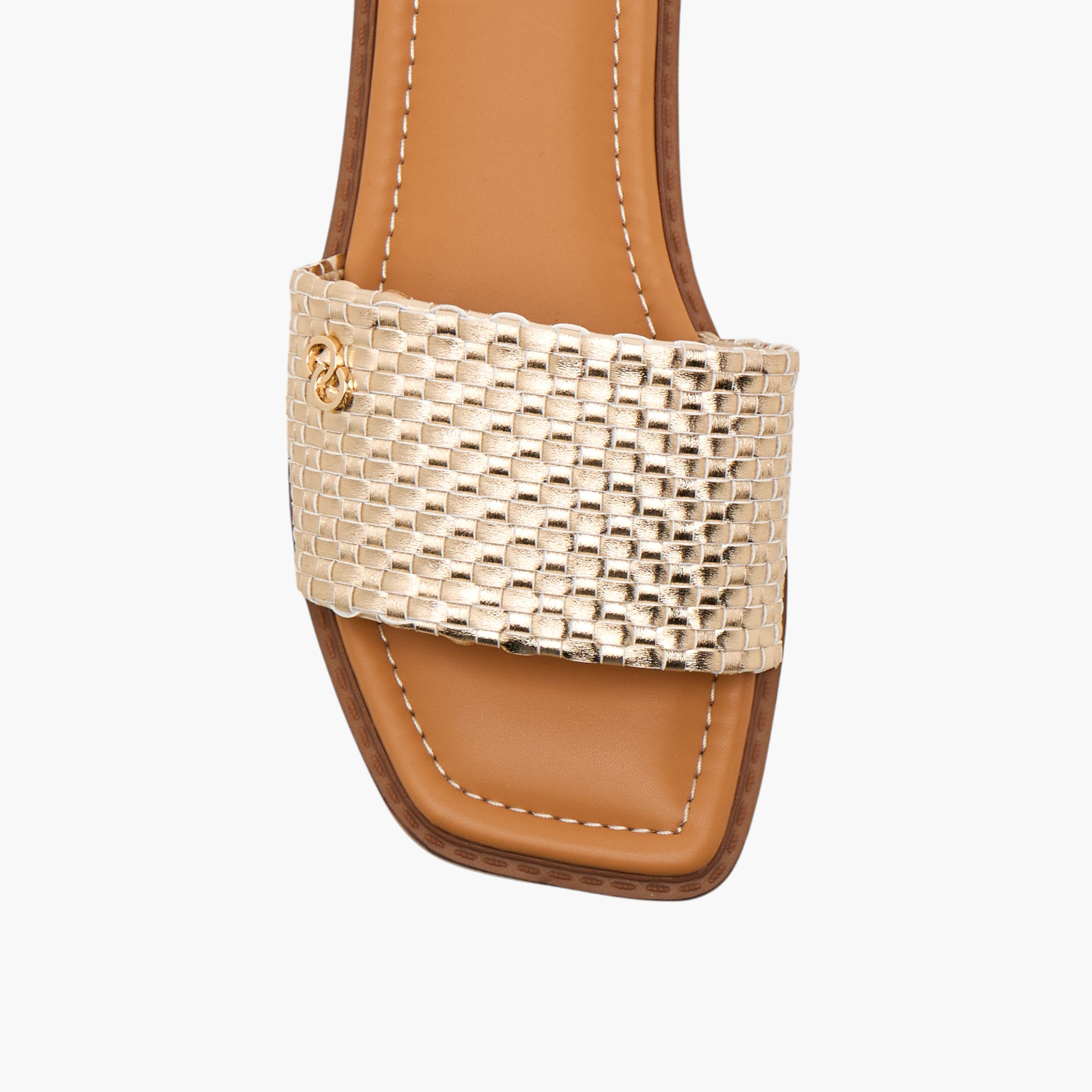 Celeste Women's Textured Slip-On Flat Sandals-women-shoes-flats-sandals-image-4