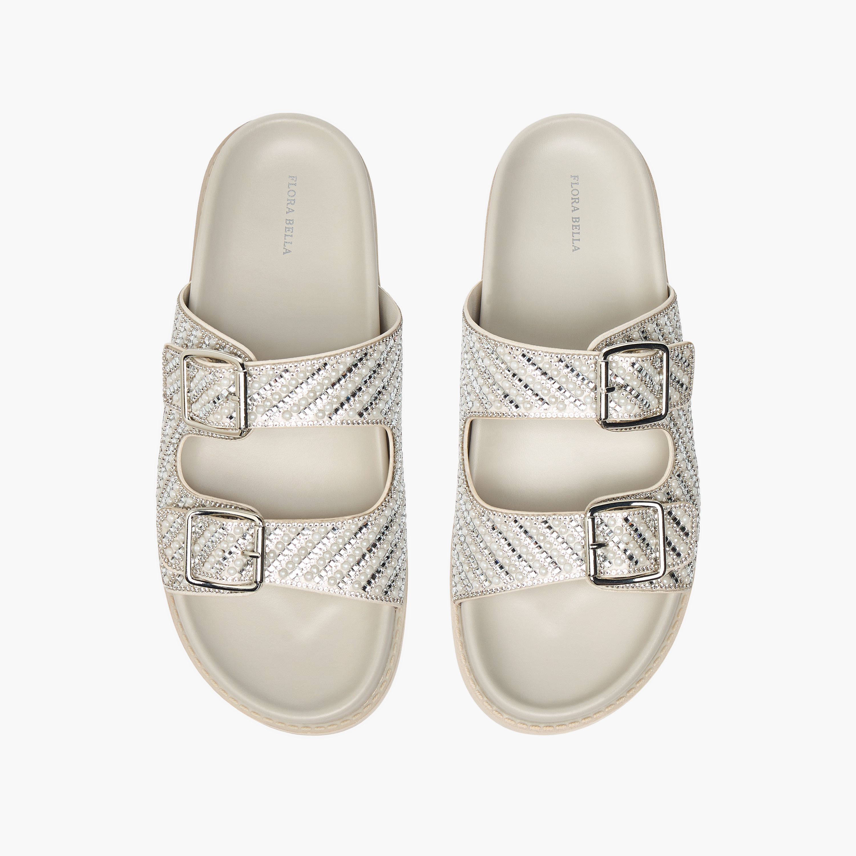 صندل سهل الارتداء مزين بإبزيم من فلورا بيلا-women-shoes-flats-sandals-image-1