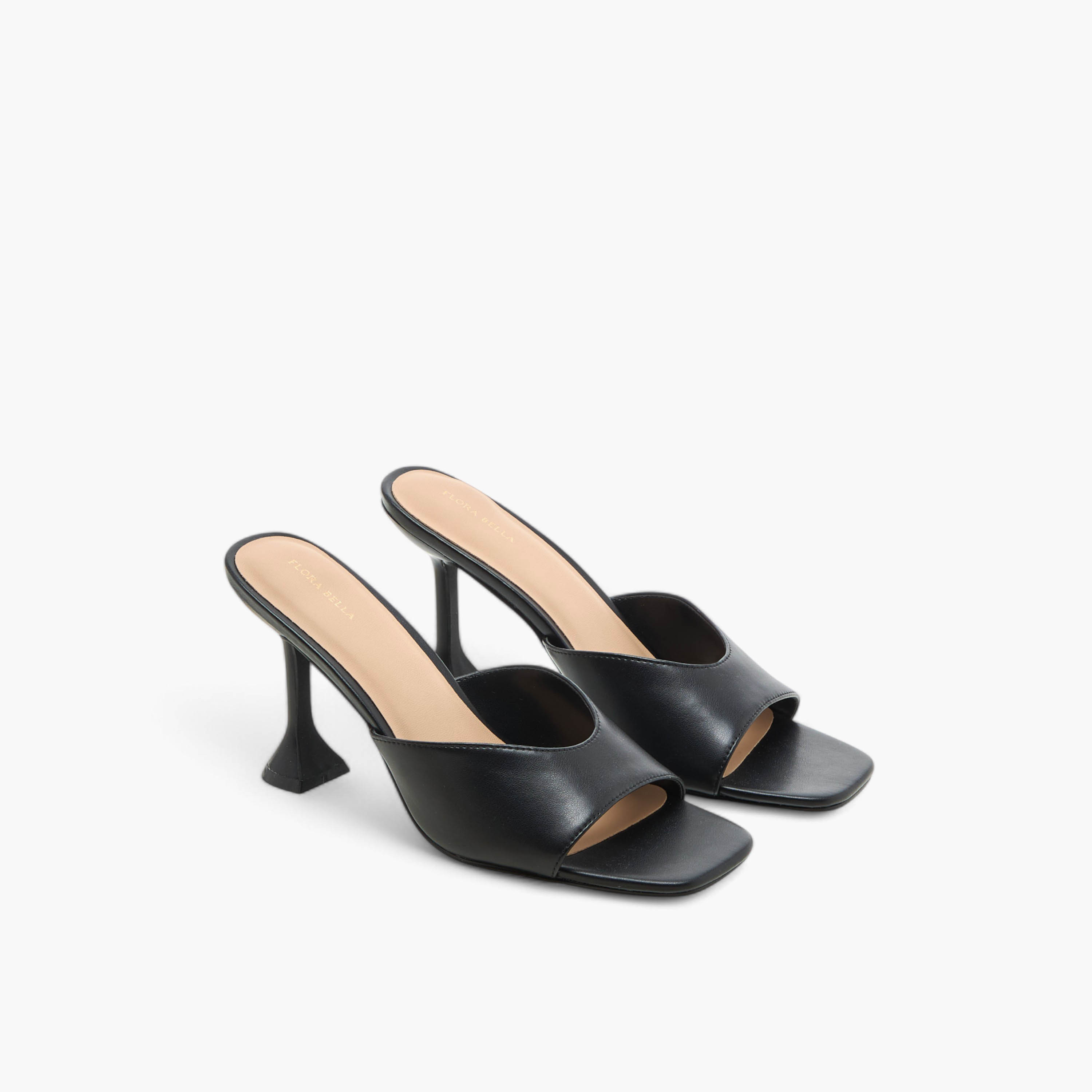 صندل سادة سهل الارتداء بكعب رفيع من فلورا بيلا-women-shoes-sandals-heeled-image-1