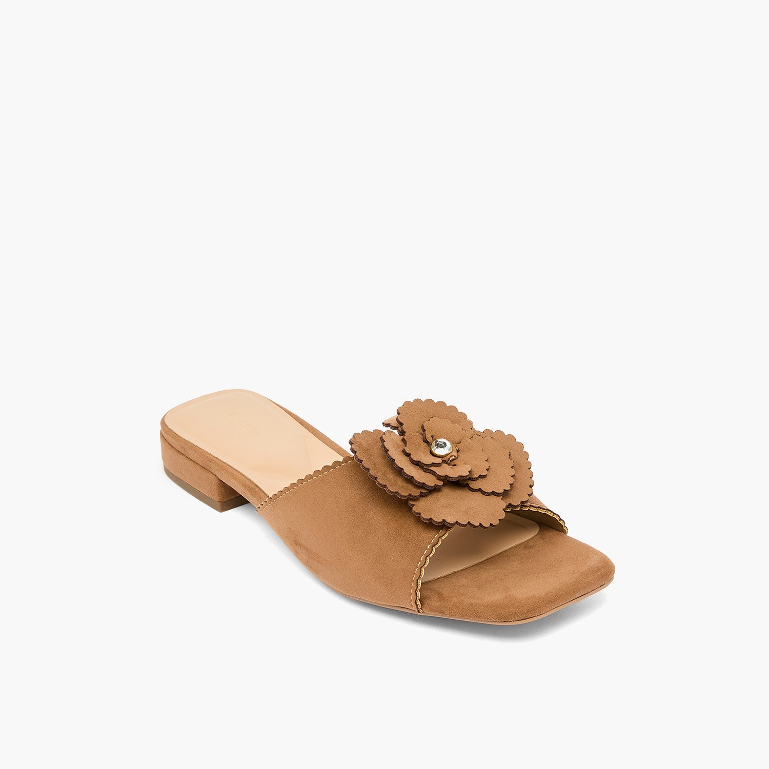 صندل بزينة زهور للنساء من سيليست-women-shoes-flats-sandals-image-2