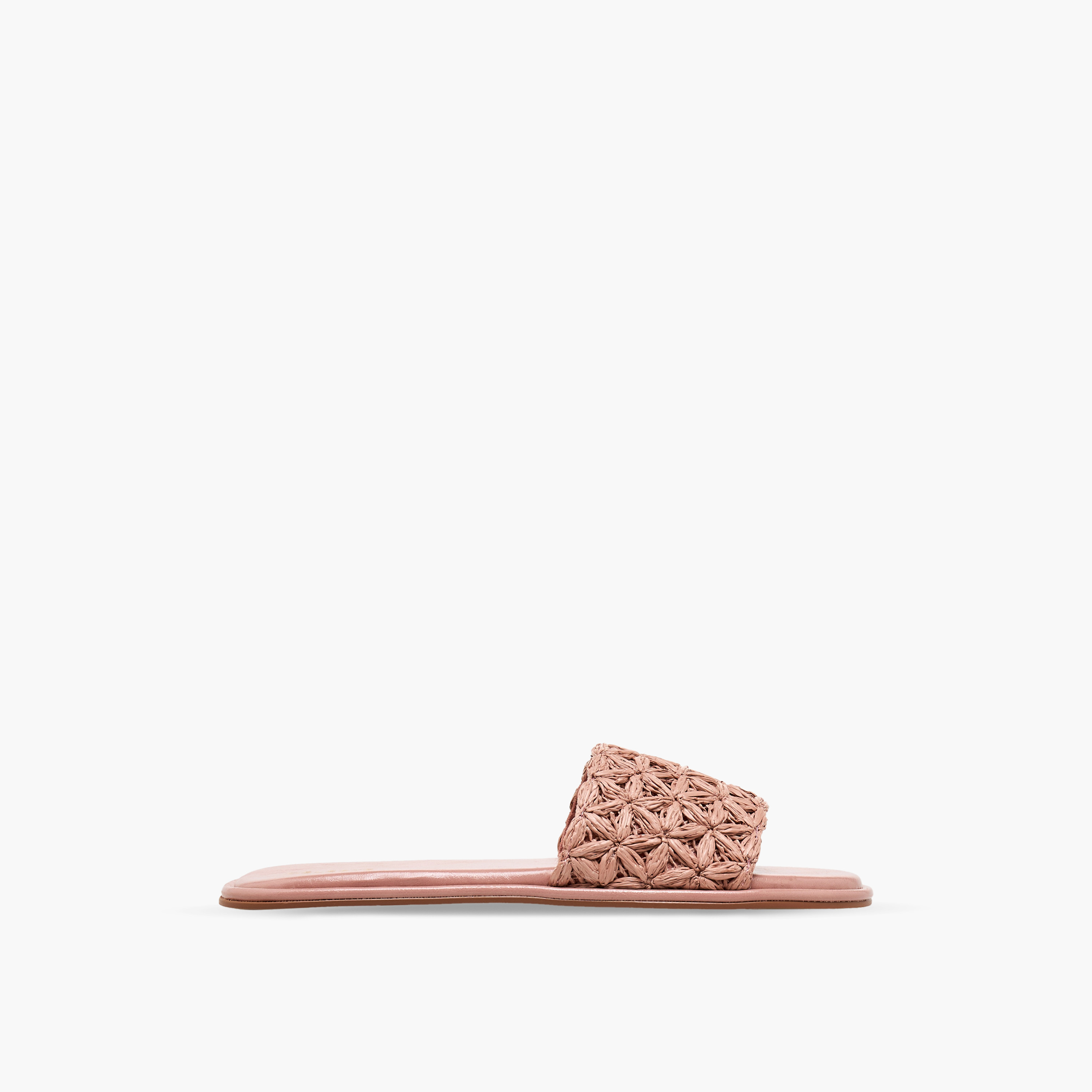 Celeste Women Weave Textured Slide Sandals-women-shoes-sandals-flats-image-3