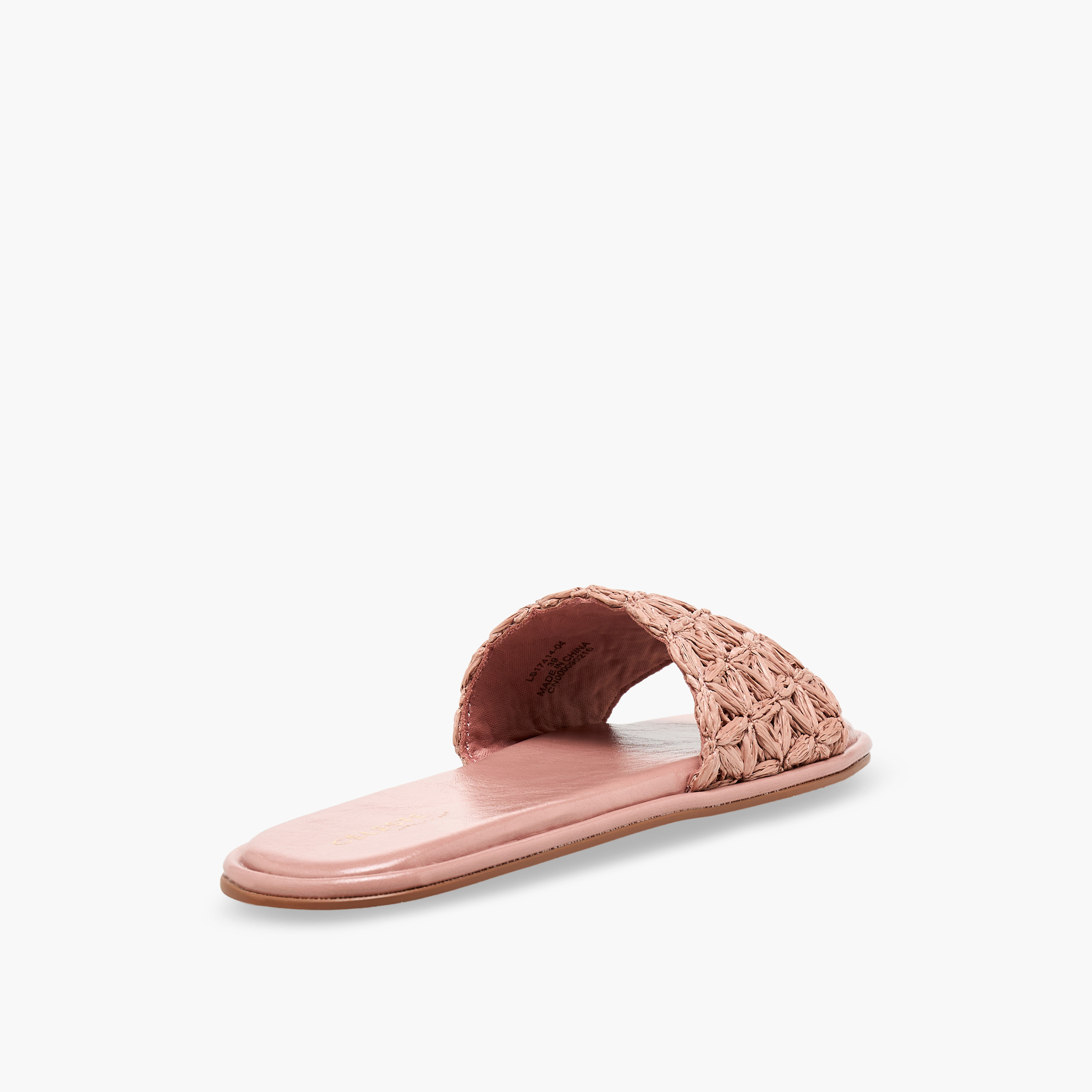 Celeste Women Weave Textured Slide Sandals-women-shoes-sandals-flats-image-4