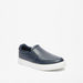Lee Cooper Solid Slip-On Loafers-Loafers-thumbnailMobile-0