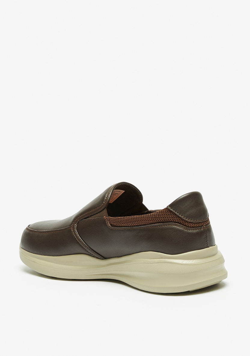 Le Confort Solid Leather Slip-On Loafers-Loafers-image-2