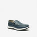 Le Confort Solid Leather Slip-On Moccasins-Moccasins-thumbnail-0