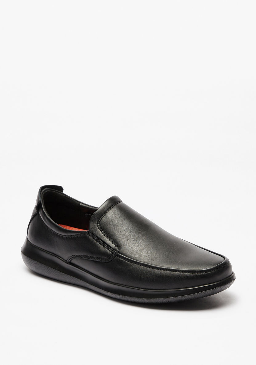 Le Confort Solid Slip-On Loafers-Loafers-image-0