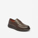 Le Confort Solid Slip-On Leather Loafers-Loafers-thumbnailMobile-1