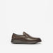Le Confort Solid Slip-On Leather Loafers-Loafers-thumbnailMobile-3