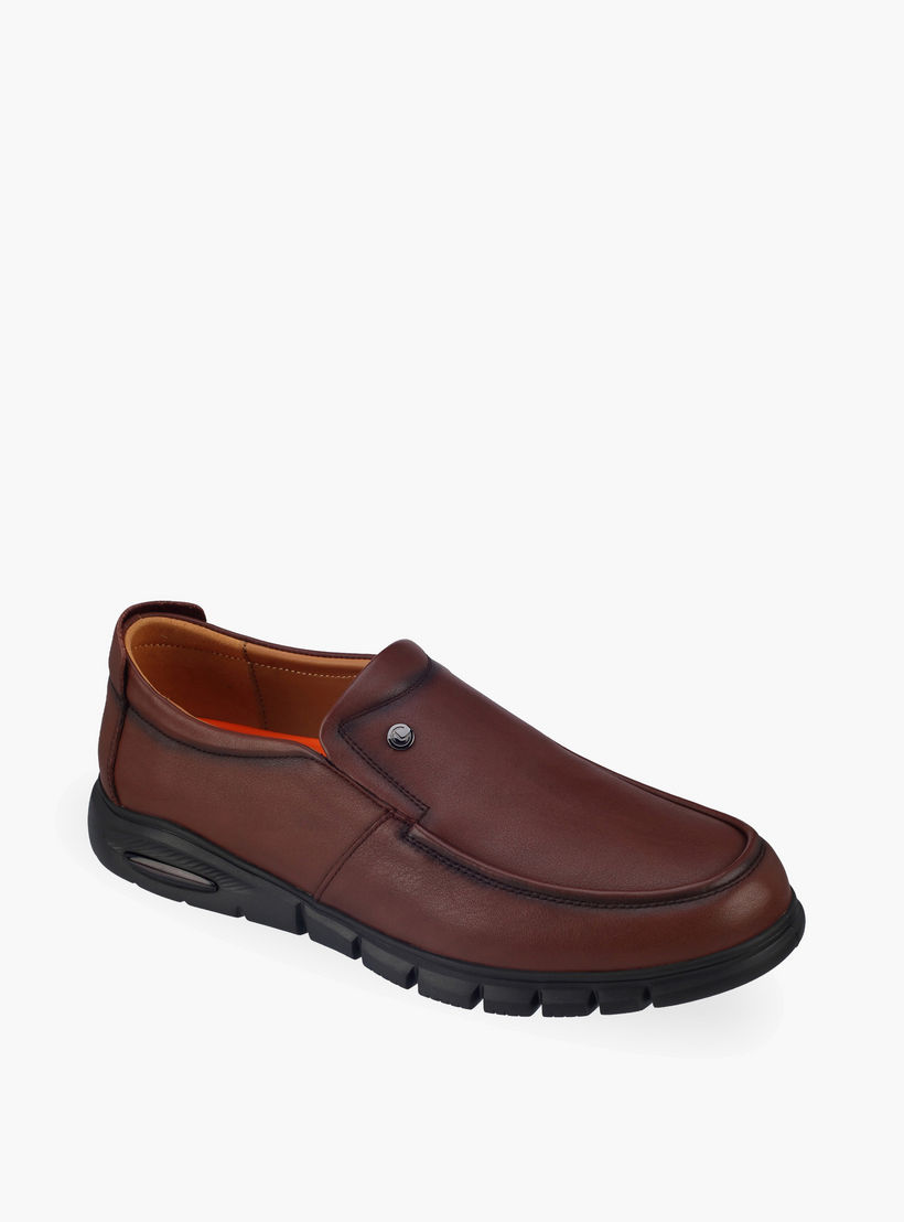حذاء جلد سهل الارتداء للرجال من لو كونفورت-men-shoes-formalshoes-image-2