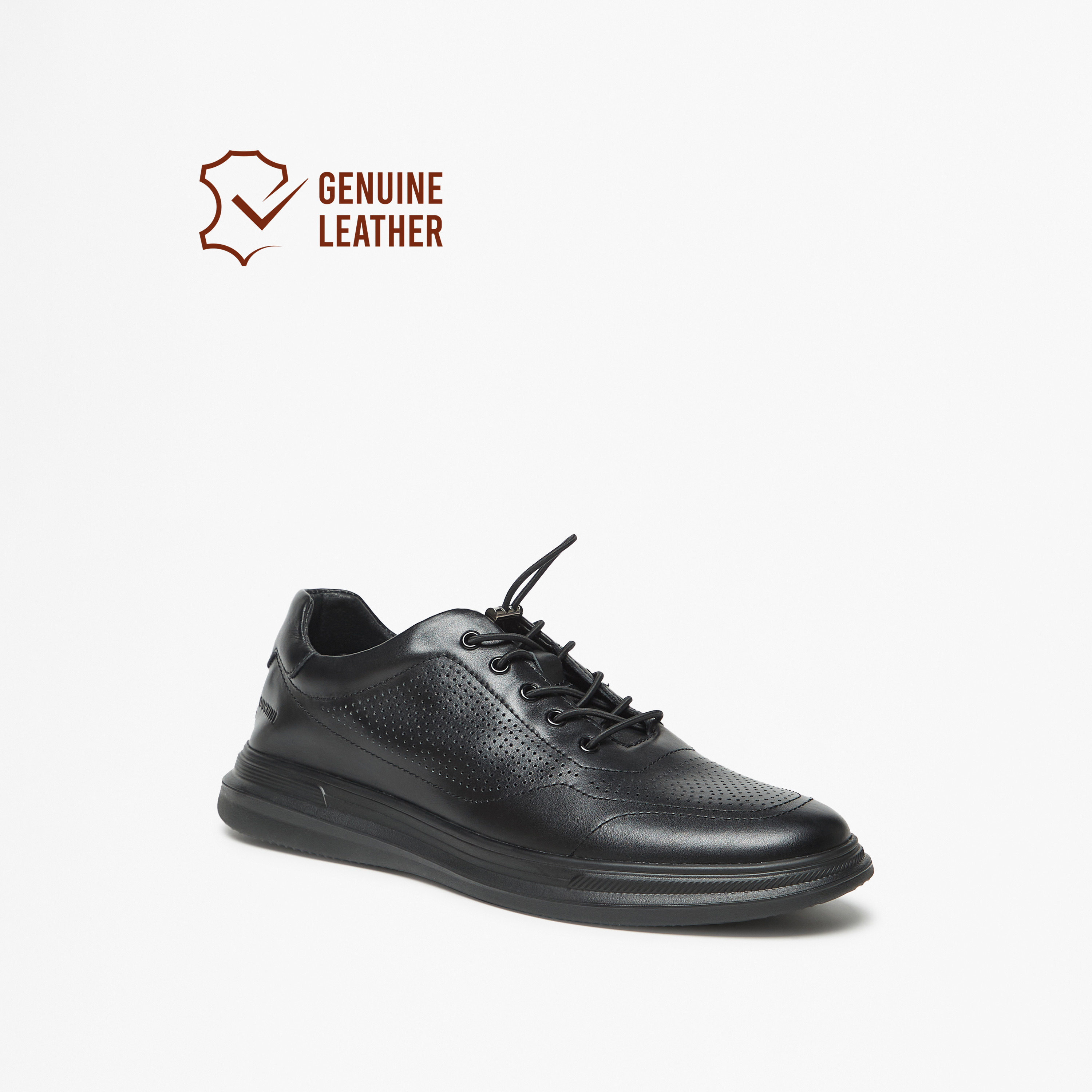 Duchini Men's Lace-Up Low Ankle Sneakers-men-shoes-sneakers-image-1