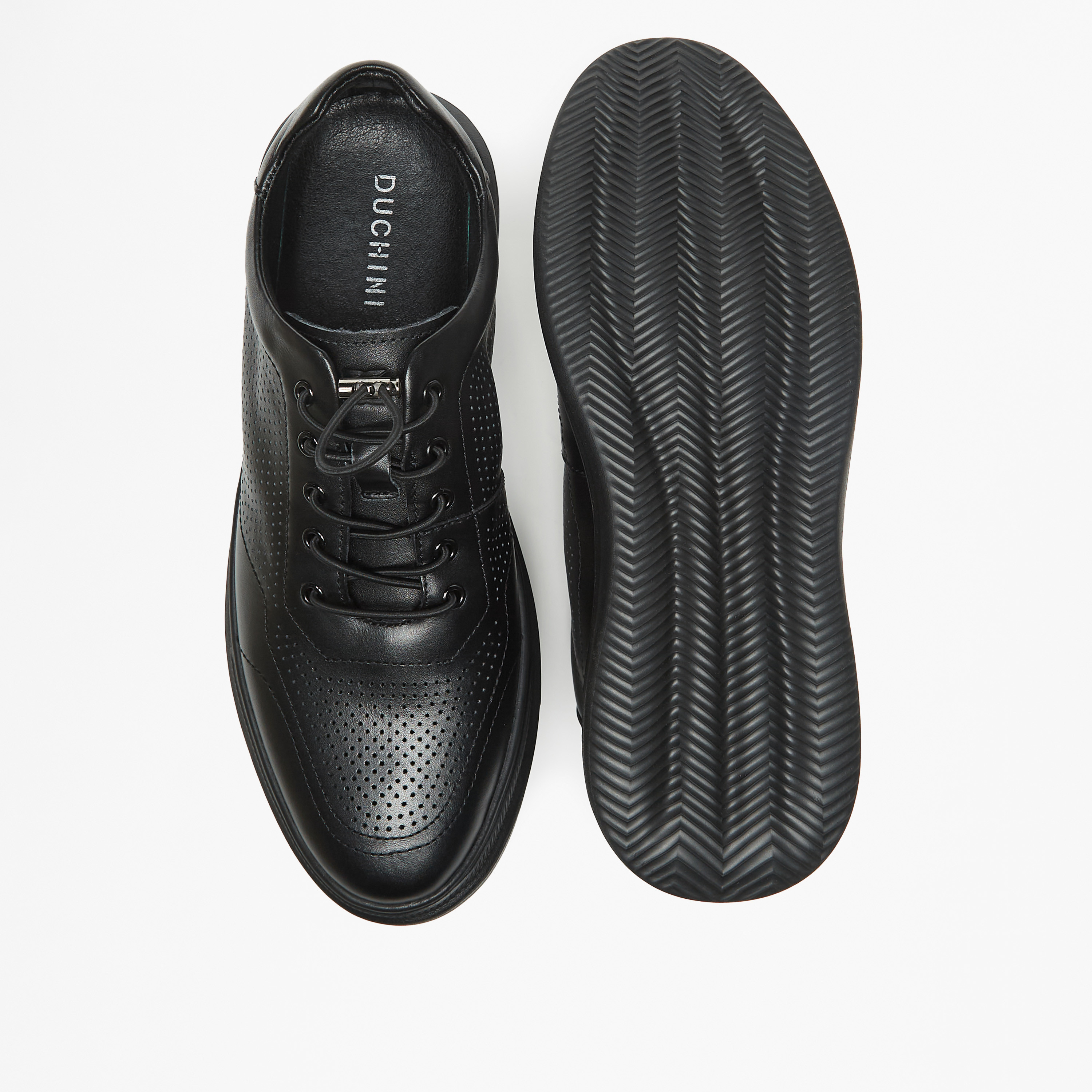 Duchini Men's Lace-Up Low Ankle Sneakers-men-shoes-sneakers-image-4