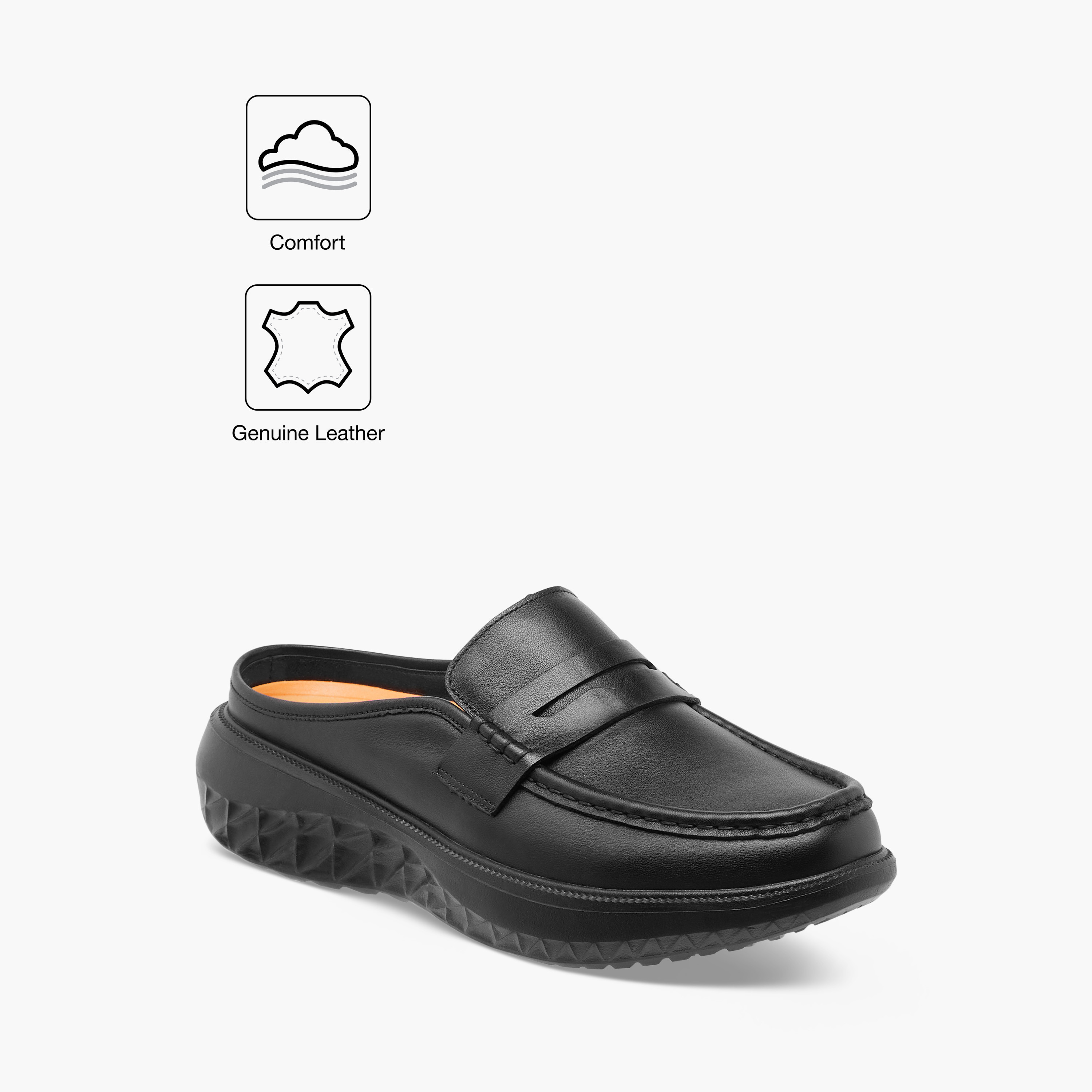 Le Confort Leather Cutout Detail Slip-On Mules-men-shoes-loafersandmoccasins-image-2