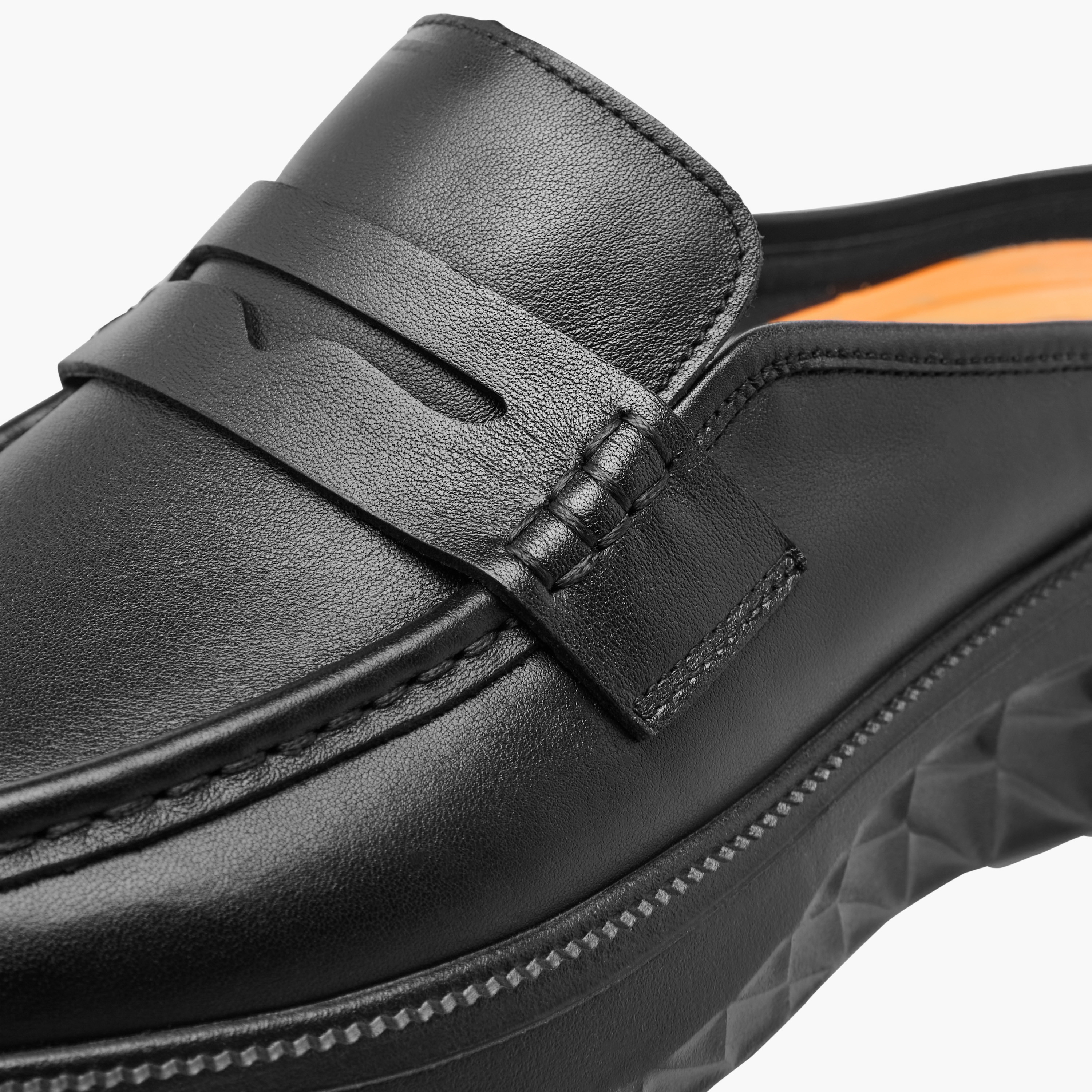 Le Confort Leather Cutout Detail Slip-On Mules-men-shoes-loafersandmoccasins-image-4