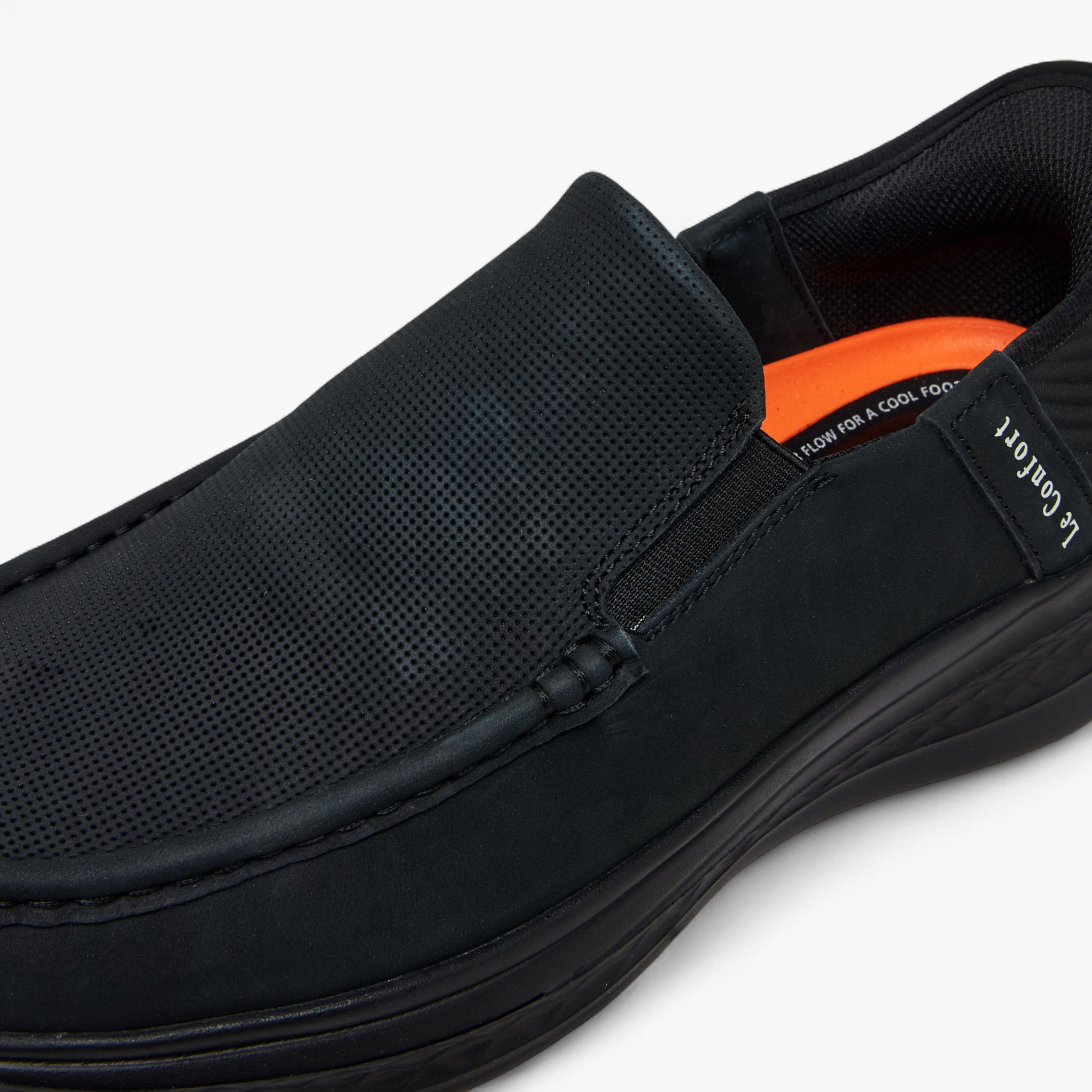 Le Confort Men Genuine Leather Slip-On Loafers-men-shoes-loafersandmoccasins-image-4