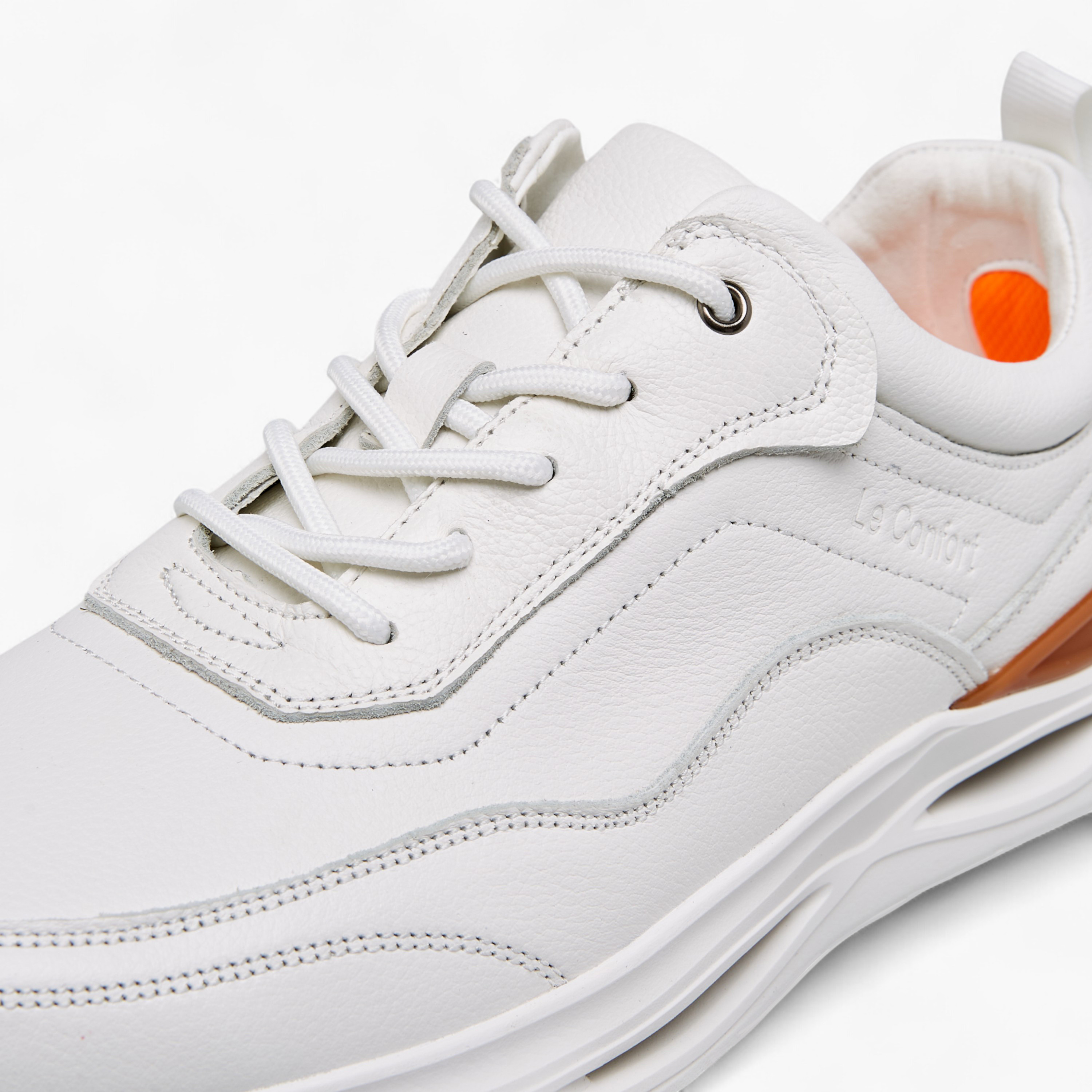 حذاء سنيكرز جلد برباط من لو كونفورت -men-shoes-sneakers-image-4
