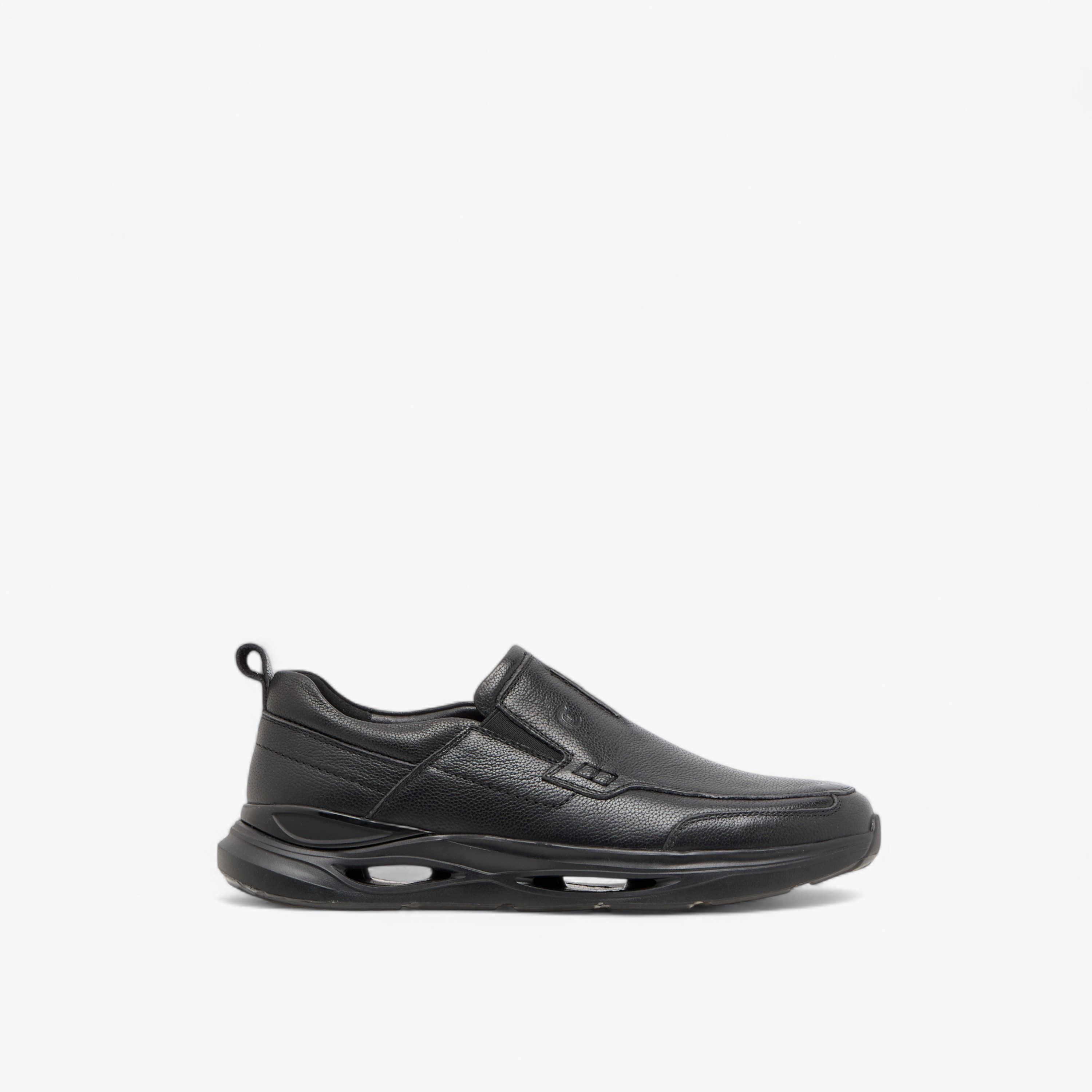 Le Confort Leather Pull Tab Detail Slip-On Loafers-men-shoes-loafersandmoccasins-image-3