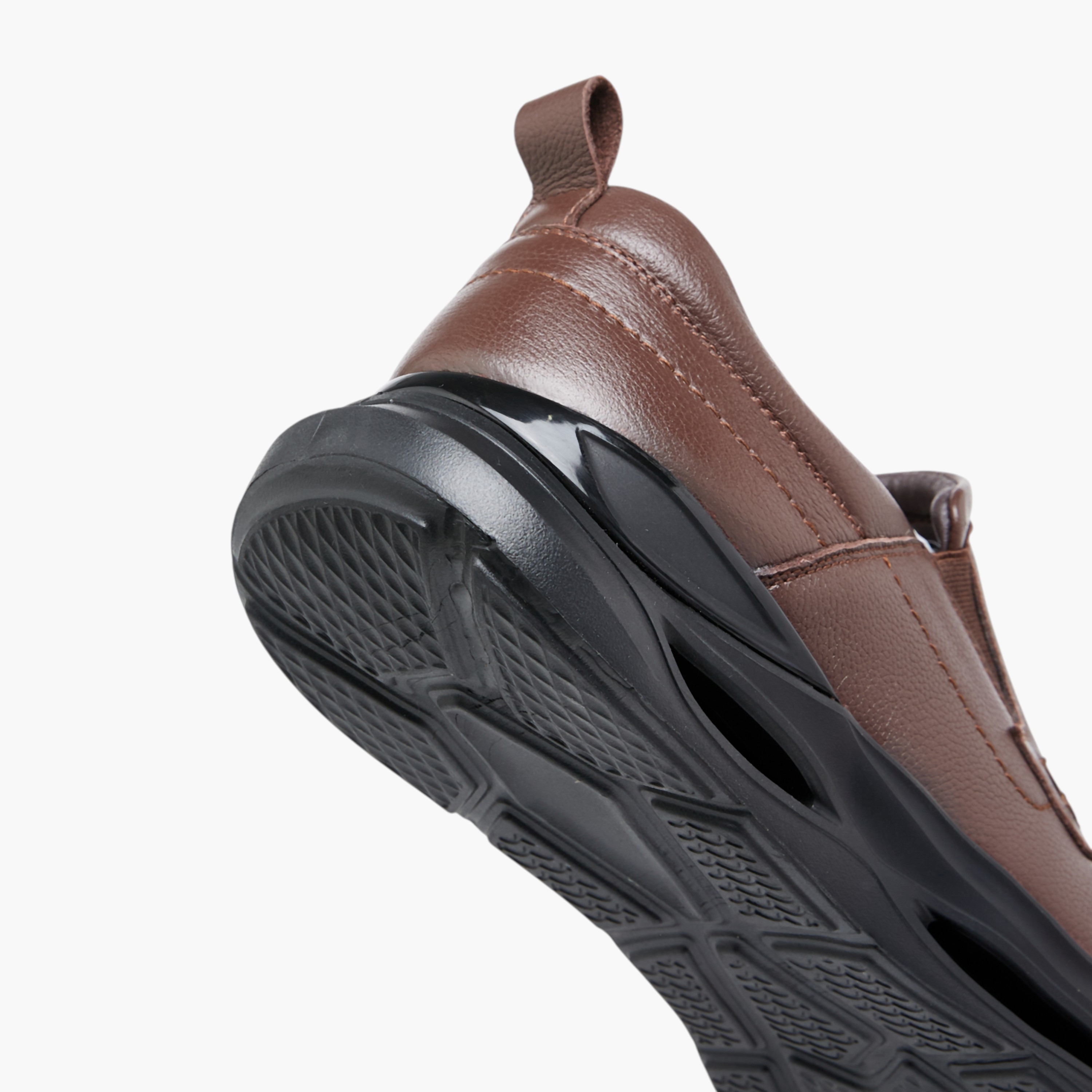 Le Confort Leather Pull Tab Detail Slip-On Loafers-men-shoes-loafersandmoccasins-image-5