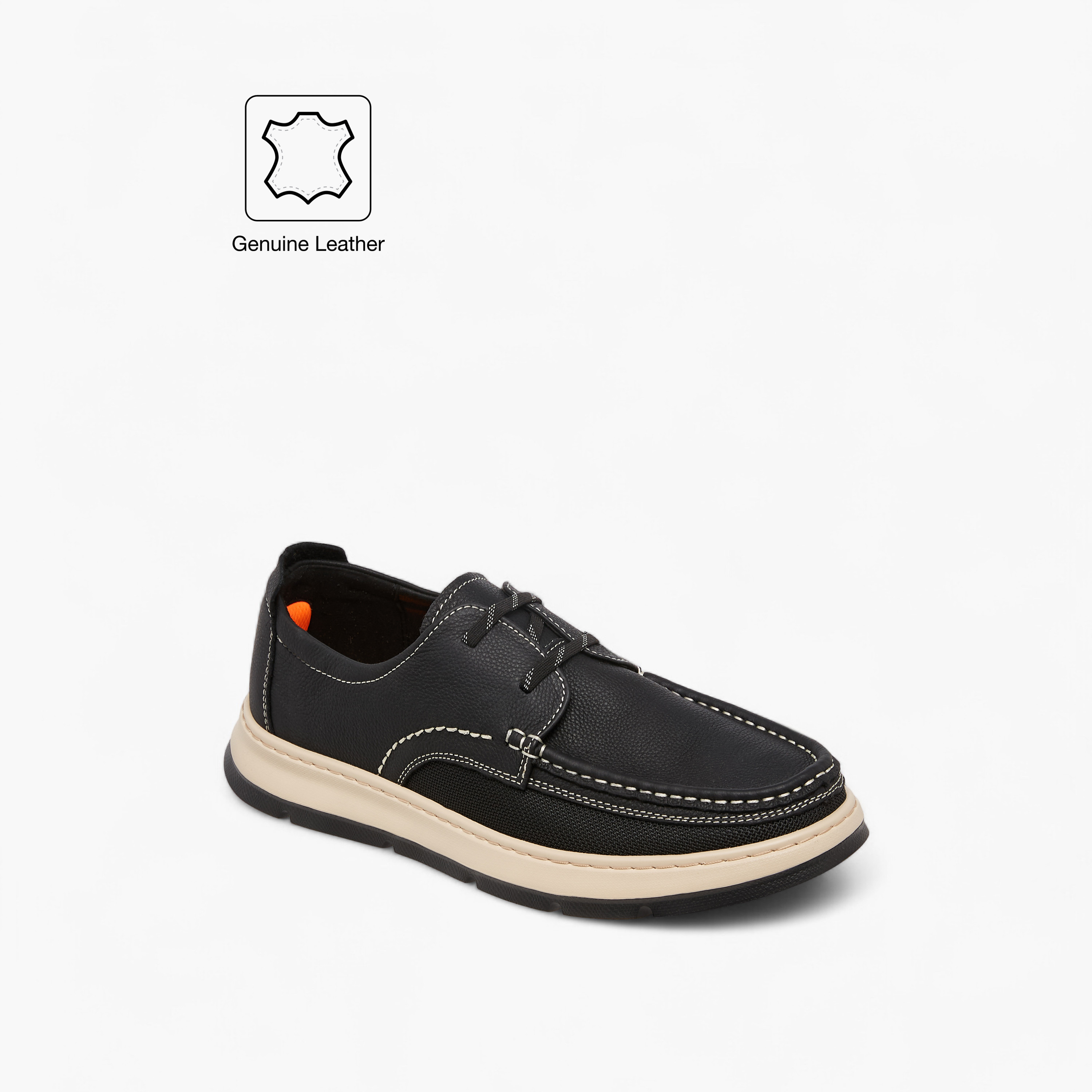 Le Confort Leather Solid Slip-On Sneakers-men-shoes-sneakers-image-2