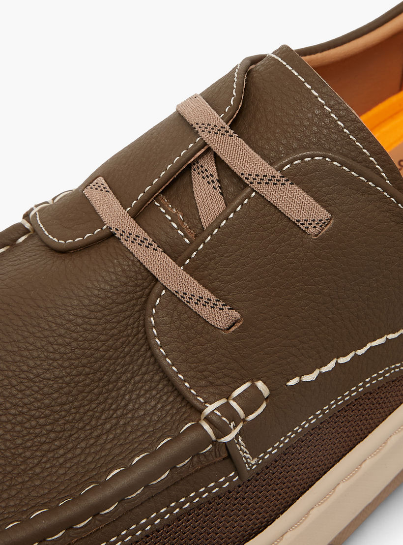 Le Confort Leather Solid Slip-On Sneakers-men-shoes-sneakers-image-4