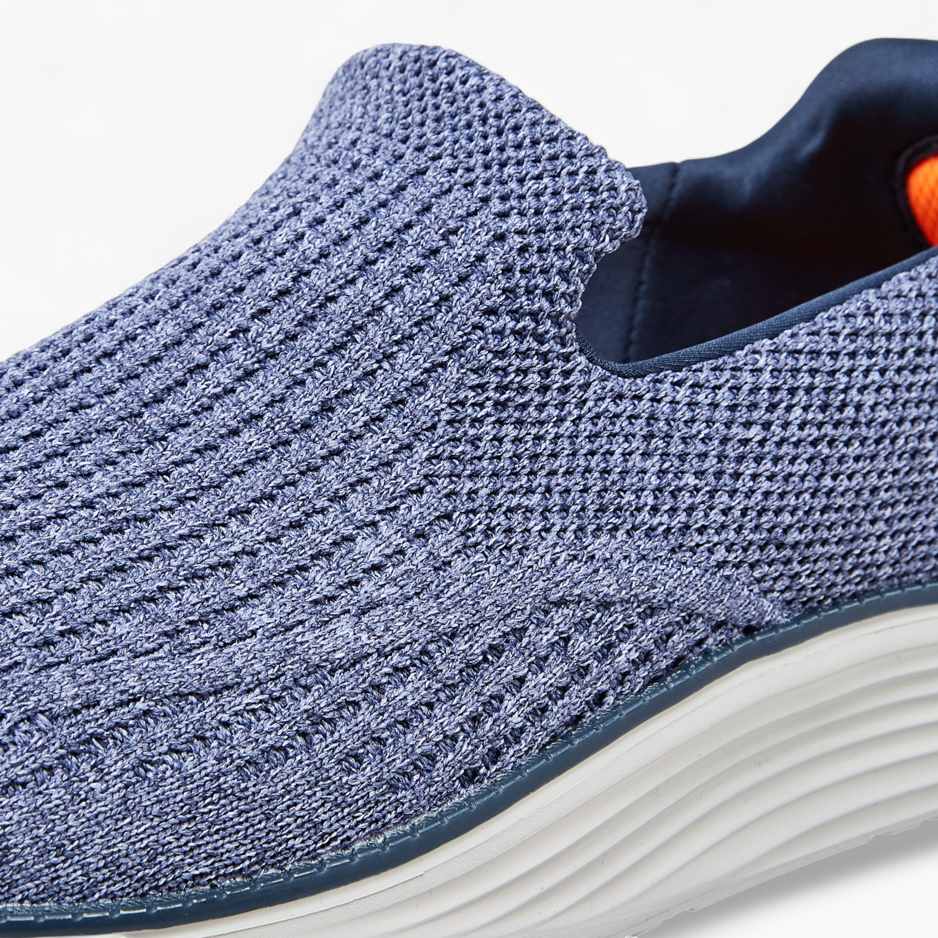 Le Confort Textured Slip-on Loafers with Pull Tab-men-shoes-loafersandmoccasins-image-4