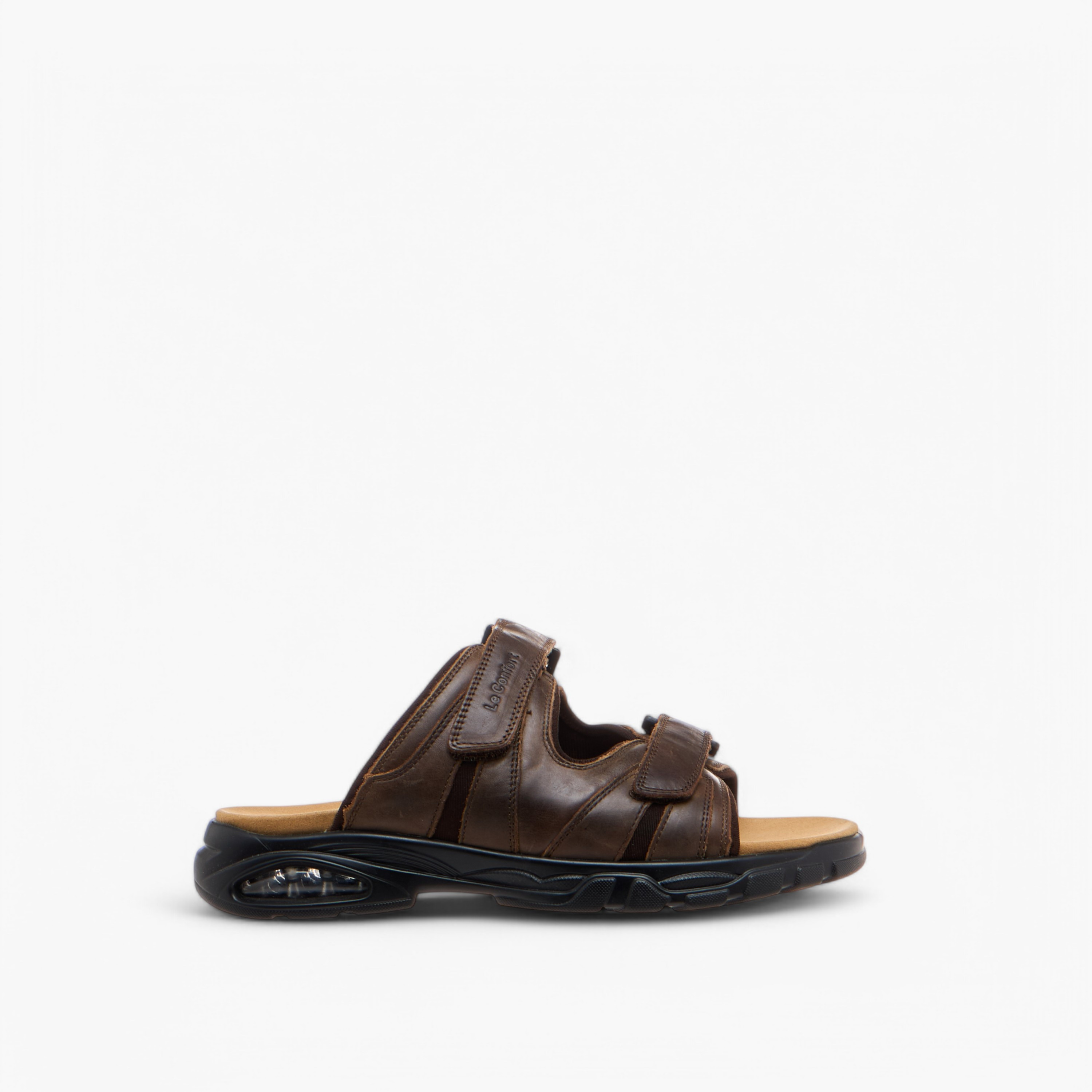 Le Confort Buckle Detail Slip-On Comfort Sandals-men-shoes-sandals-image-2