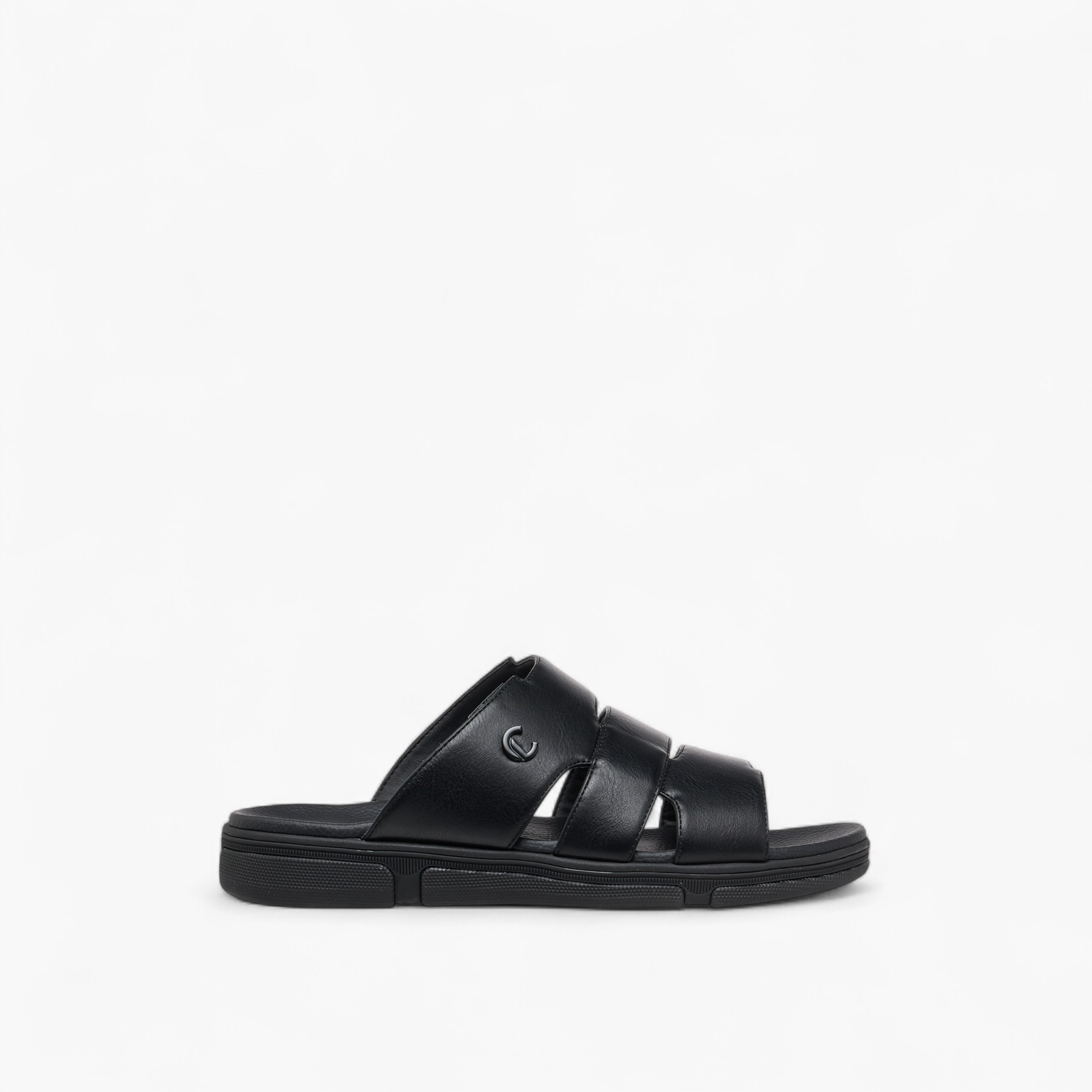 Le Confort Solid Slip-On Comfort Sandals-men-shoes-sandals-image-3
