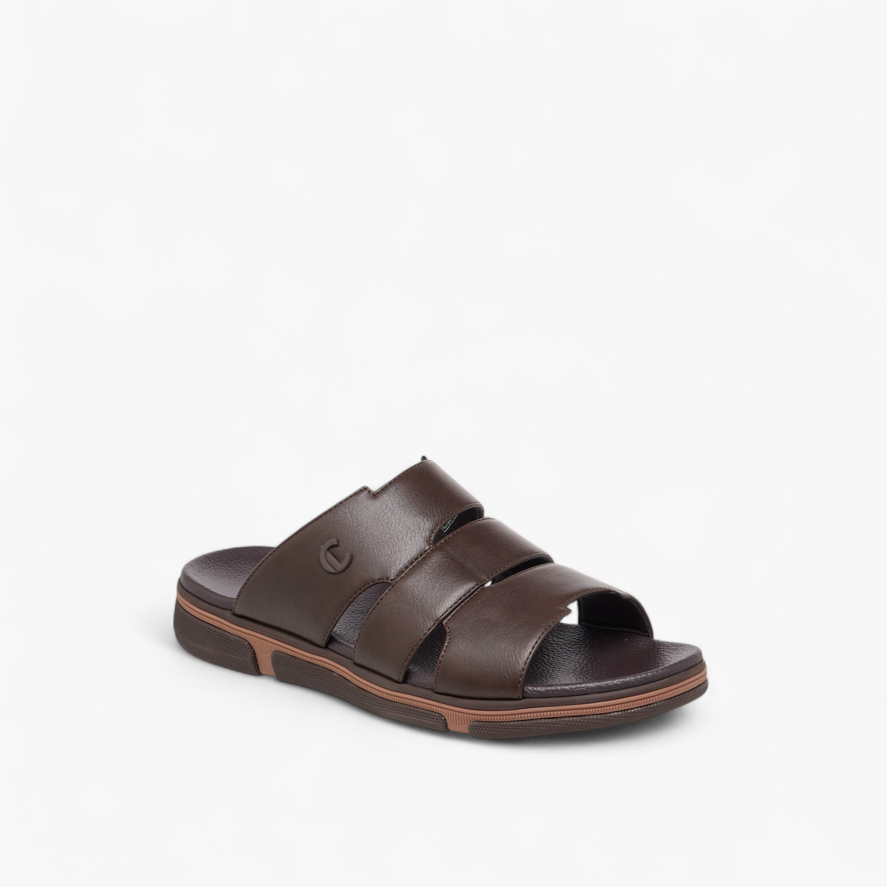 Le Confort Solid Slip-On Comfort Sandals-men-shoes-sandals-image-2
