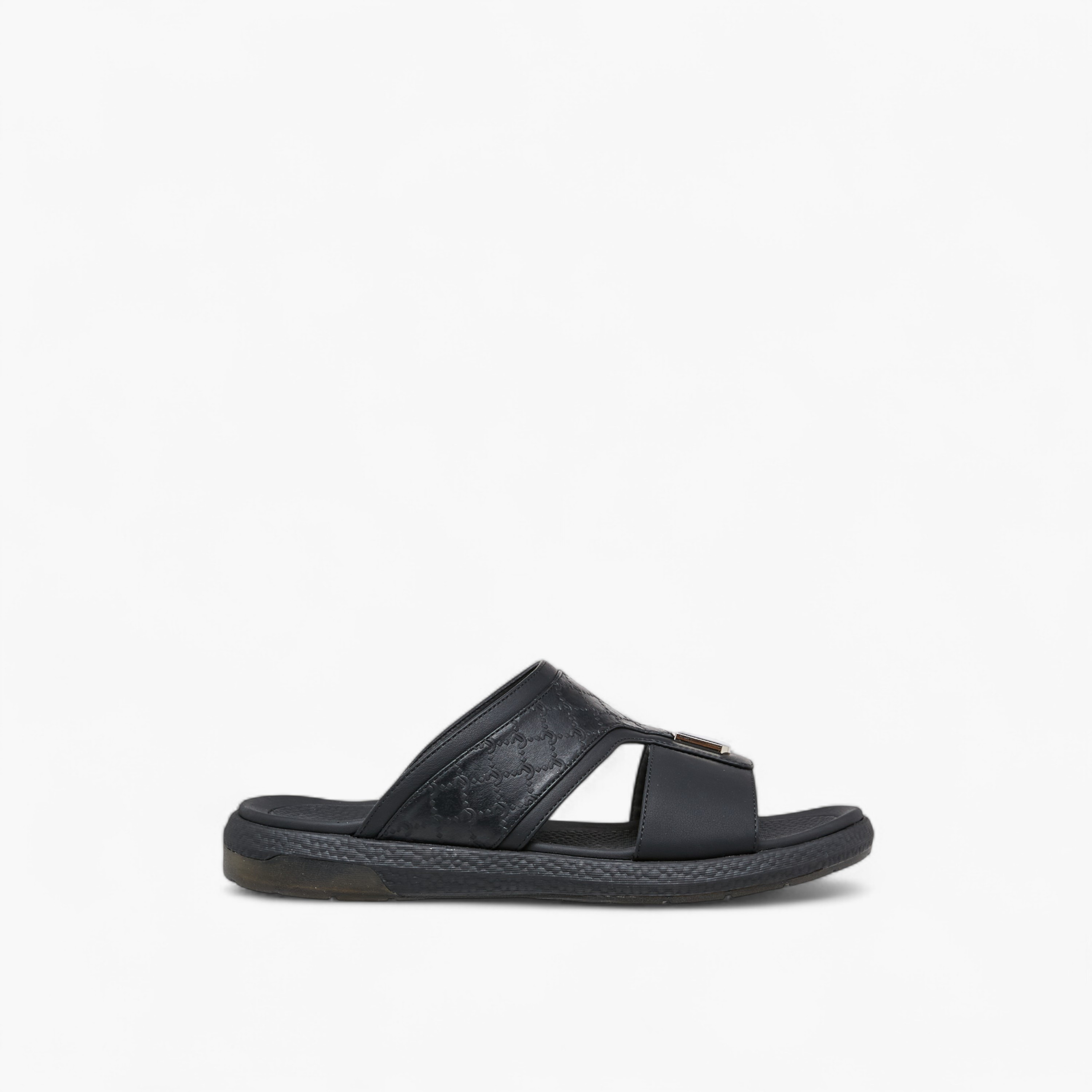 Le Confort Logo Embossed Slip-On Comfort Sandals-men-shoes-sandals-image-2