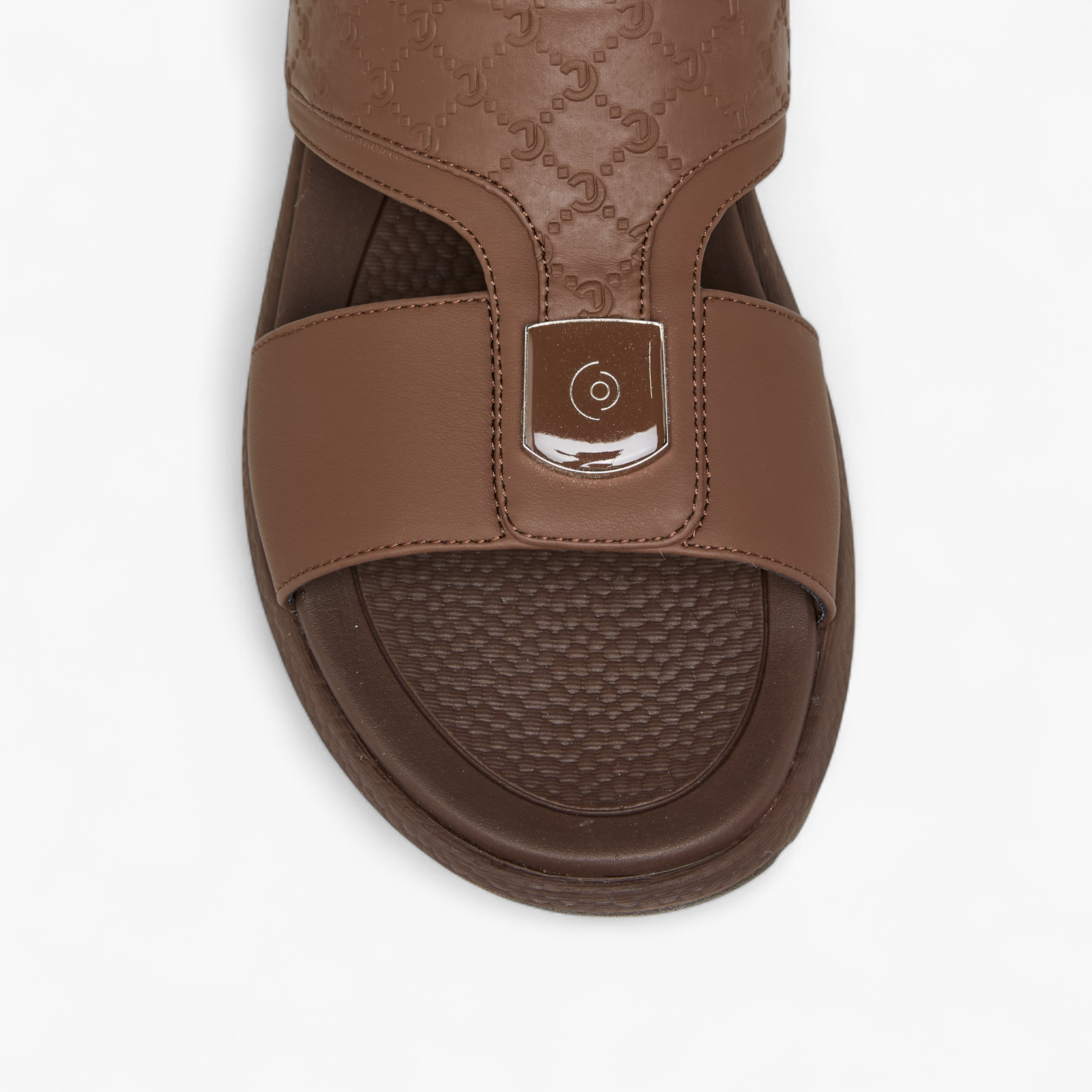 Le Confort Logo Embossed Slip-On Comfort Sandals-men-shoes-sandals-image-3