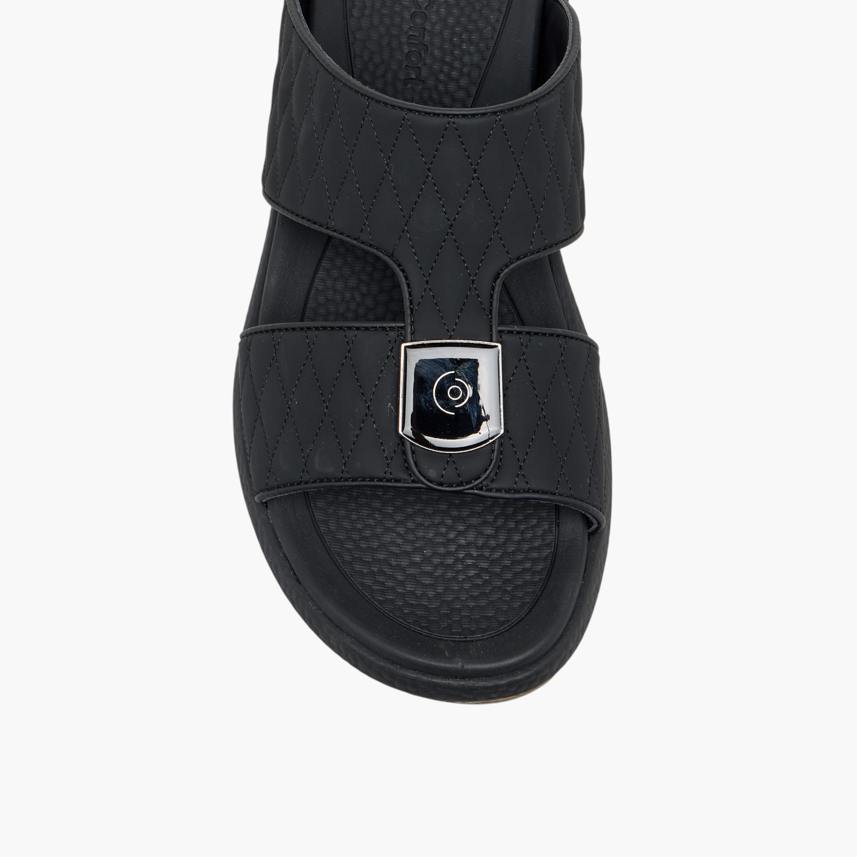 Le Confort Metallic Accent Slip-On Comfort Sandals-men-shoes-sandals-image-5