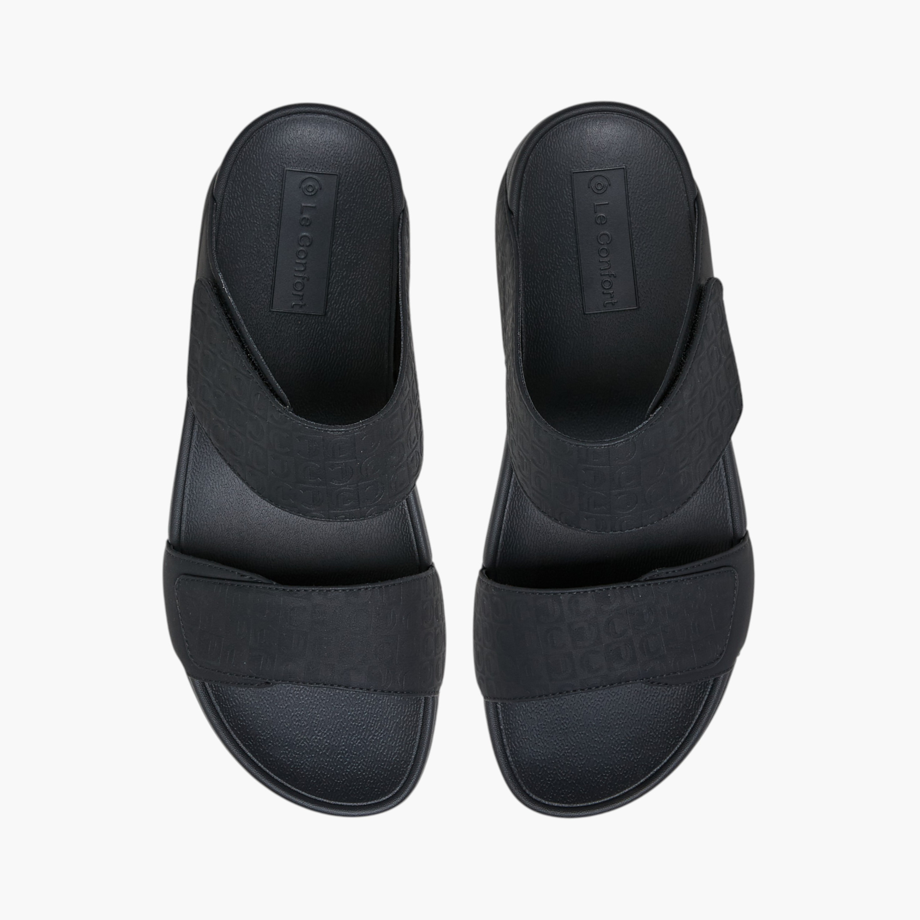 صندل مريح سهل الارتداء بنقوش شعار من لو كونفورت-men-shoes-sandals-image-1