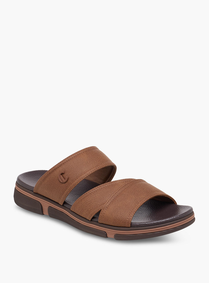 Le Confort Textured Slip-On Comfort Sandals-men-shoes-sandals-image-2