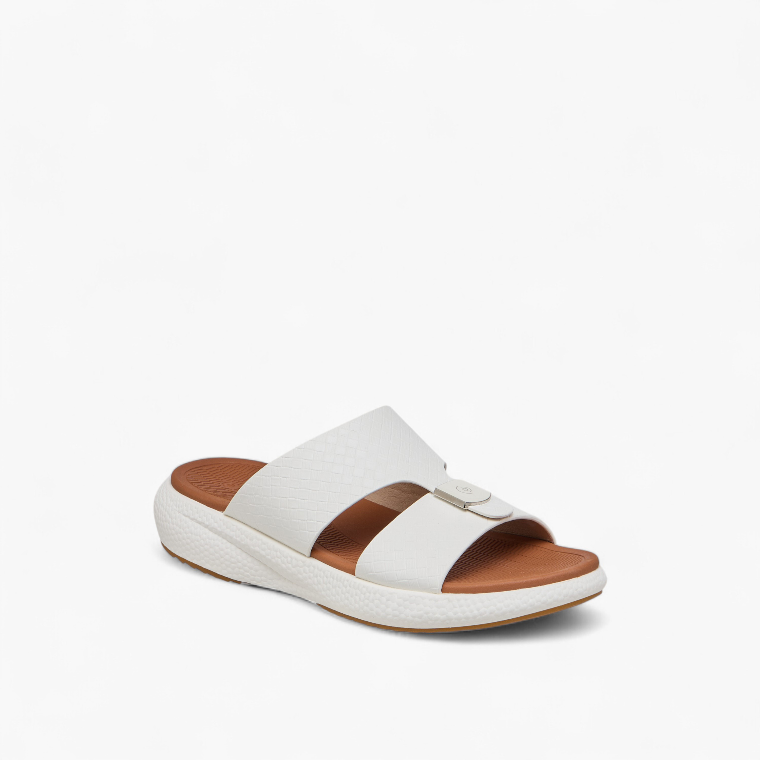 Le Confort Textured Slip-On Comfort Sandals-men-shoes-sandals-image-2