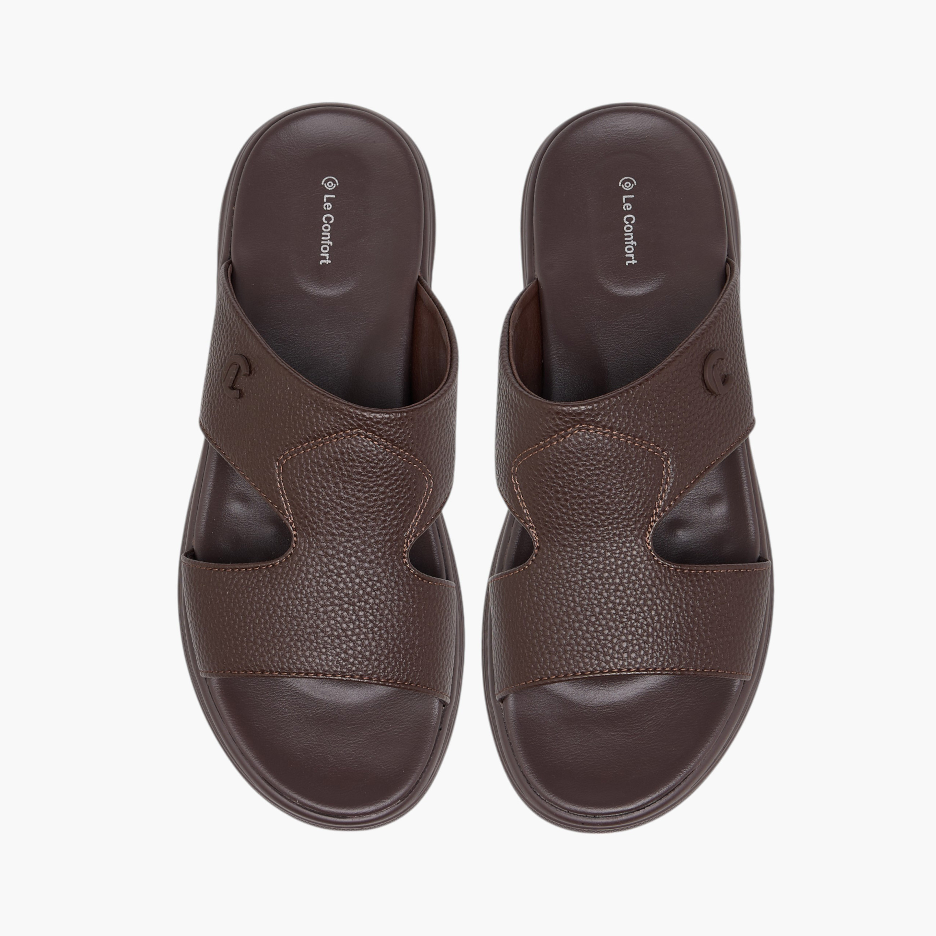 Le Confort Cutout Detail Slip-On Comfort Sandals-men-shoes-sandals-image-1