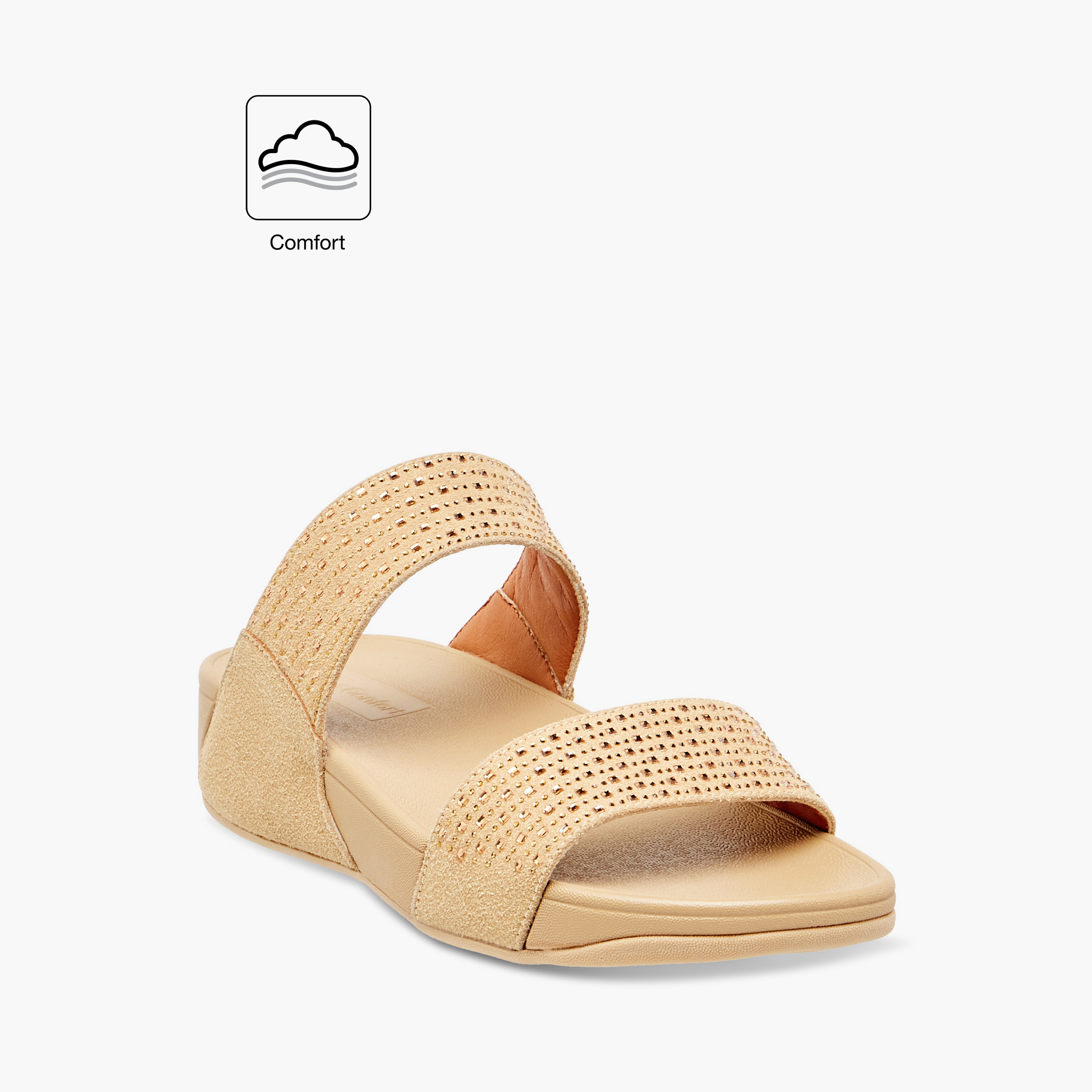 صندل مريح مزين سهل الارتداء من لو كونفورت-women-shoes-flats-sandals-image-2