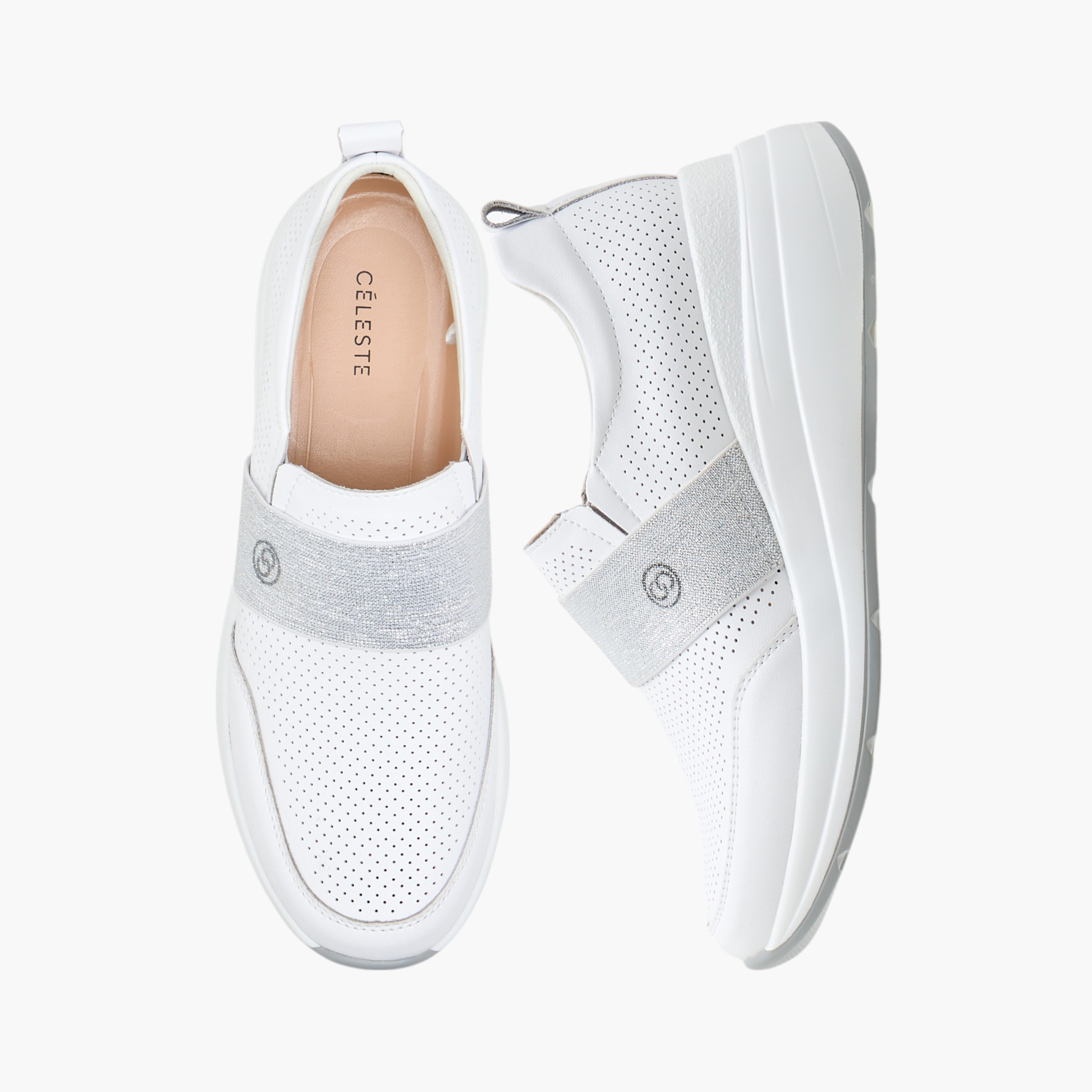 حذاء سنيكرز سهل الارتداء بارز الملمس للنساء من سيليست-women-shoes-sneakers-image-1