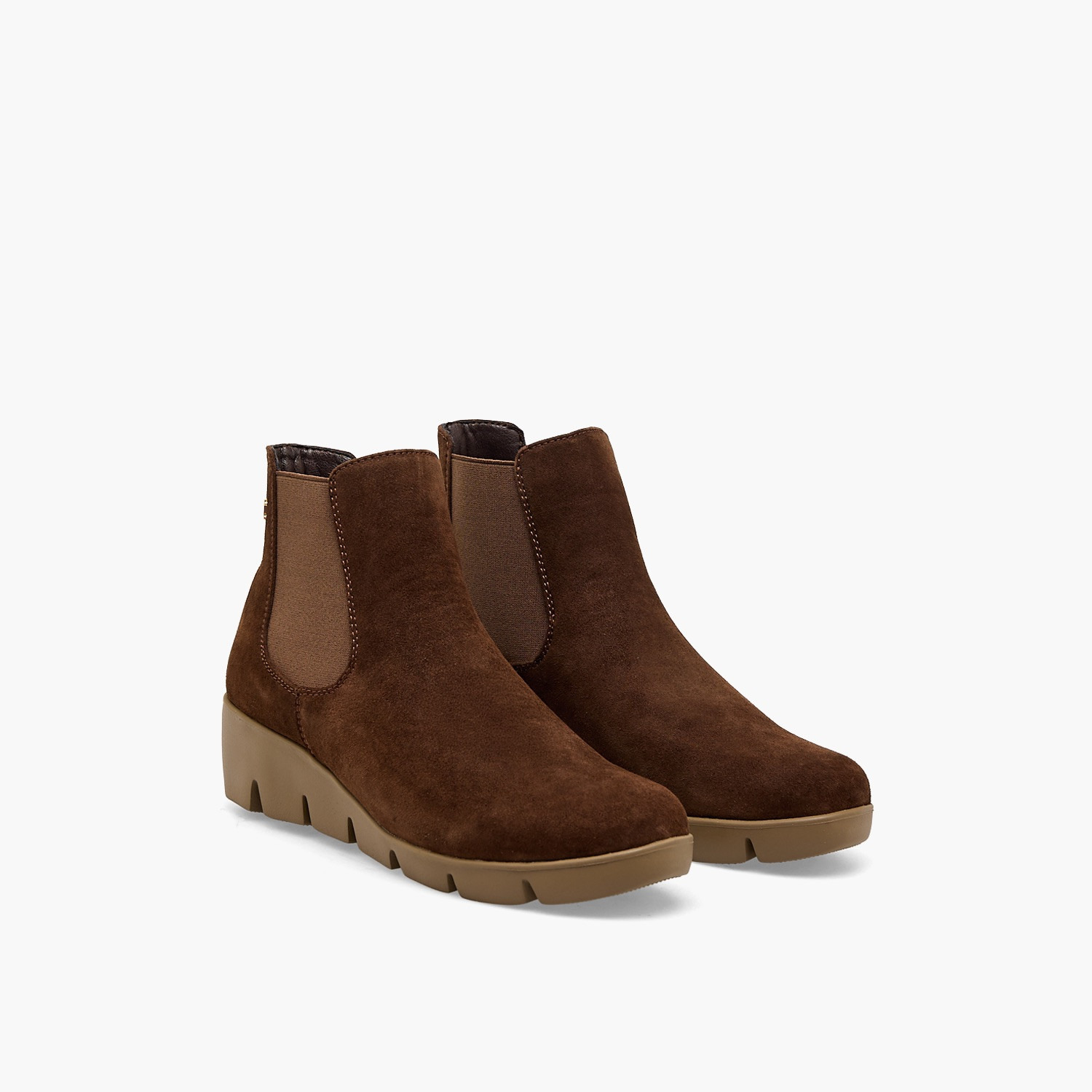 Le Confort Women Suede Chelsea Boots-women-shoes-boots-image-1