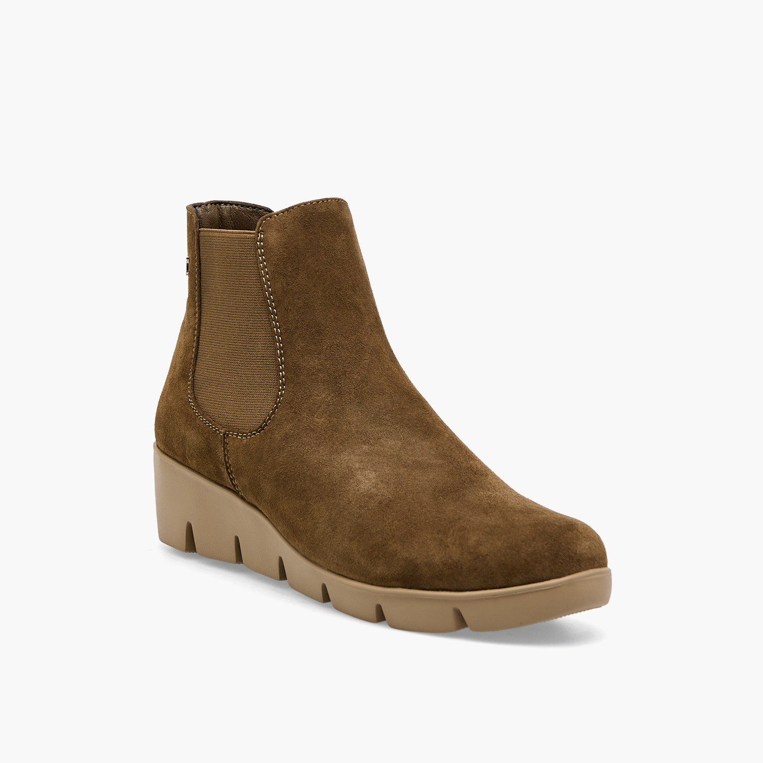 Le Confort Women Suede Chelsea Boots-women-shoes-boots-image-2