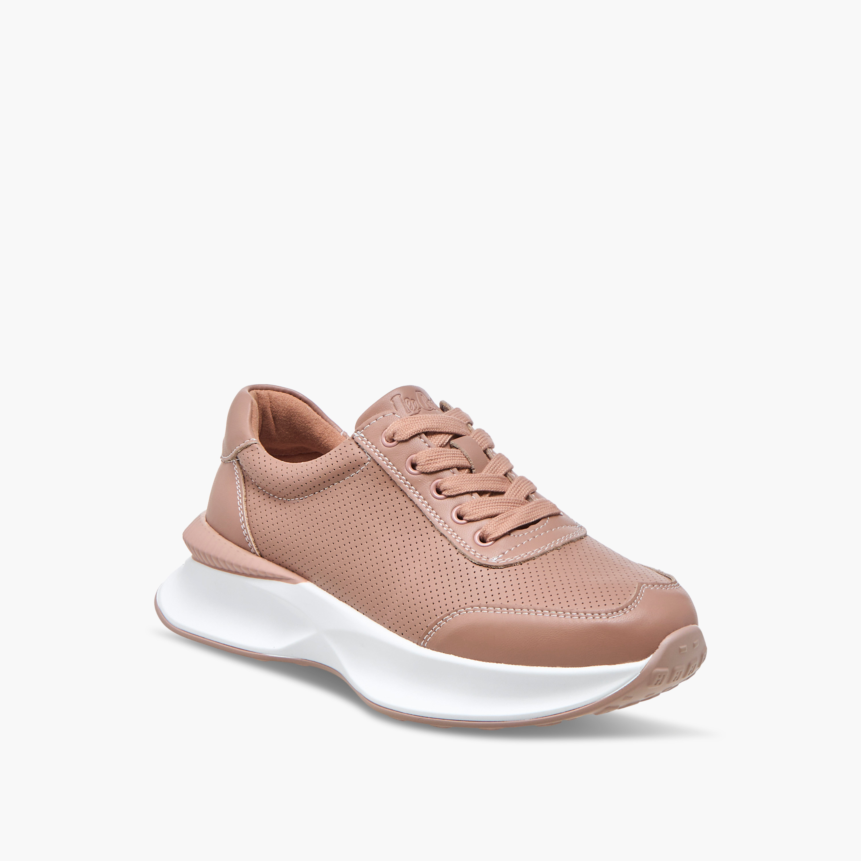 حذاء سنيكرز بارز الملمس برباط للنساء من لي كوبر-women-shoes-sneakers-image-2