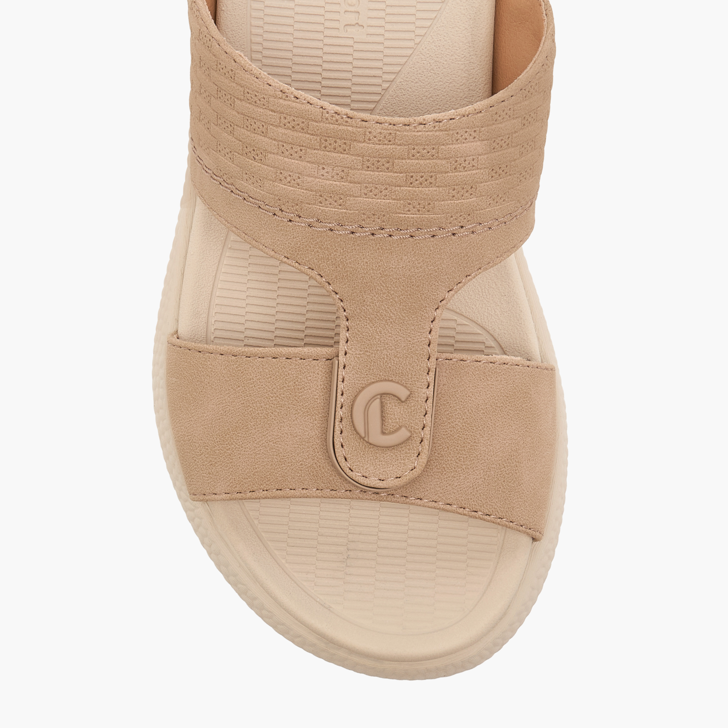 Le Confort Textured Comfort Arabic Sandals-boys-shoes-sandals-image-3