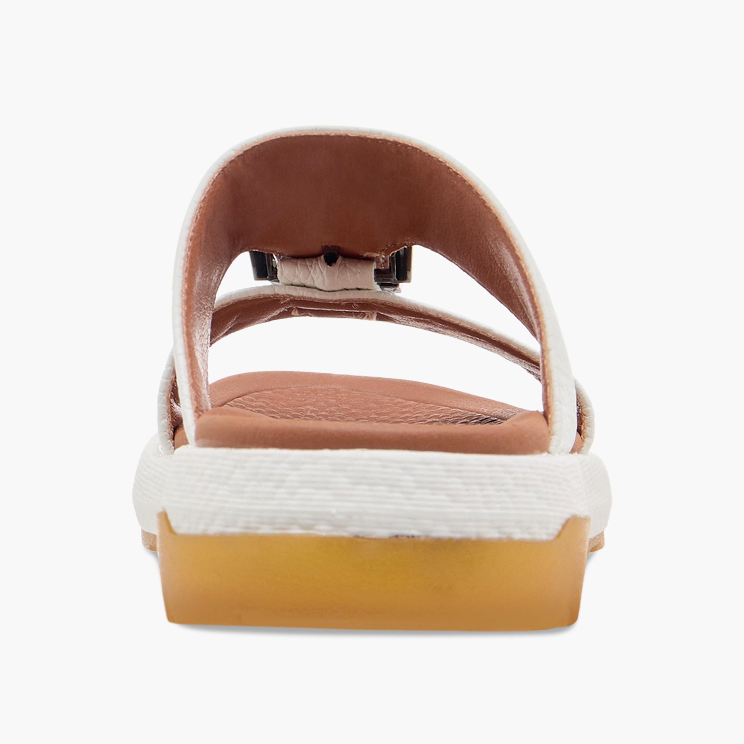 Le Confort Textured Arabic Comfort Sandals with Buckle Detail-boys-shoes-sandals-image-4