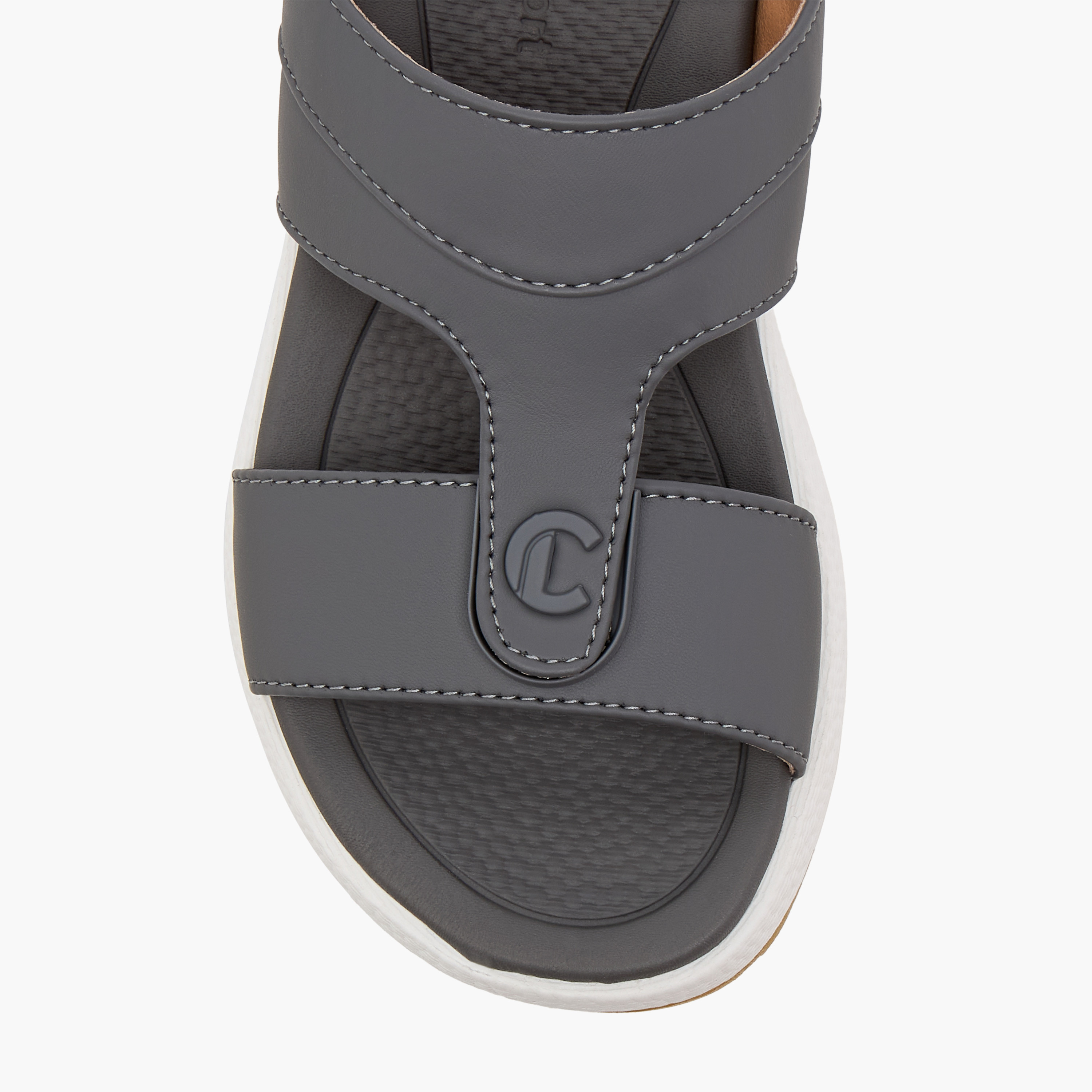 صندل عربي مريح سادة بزينة الشعار من لو كونفورت-boys-shoes-sandals-image-3