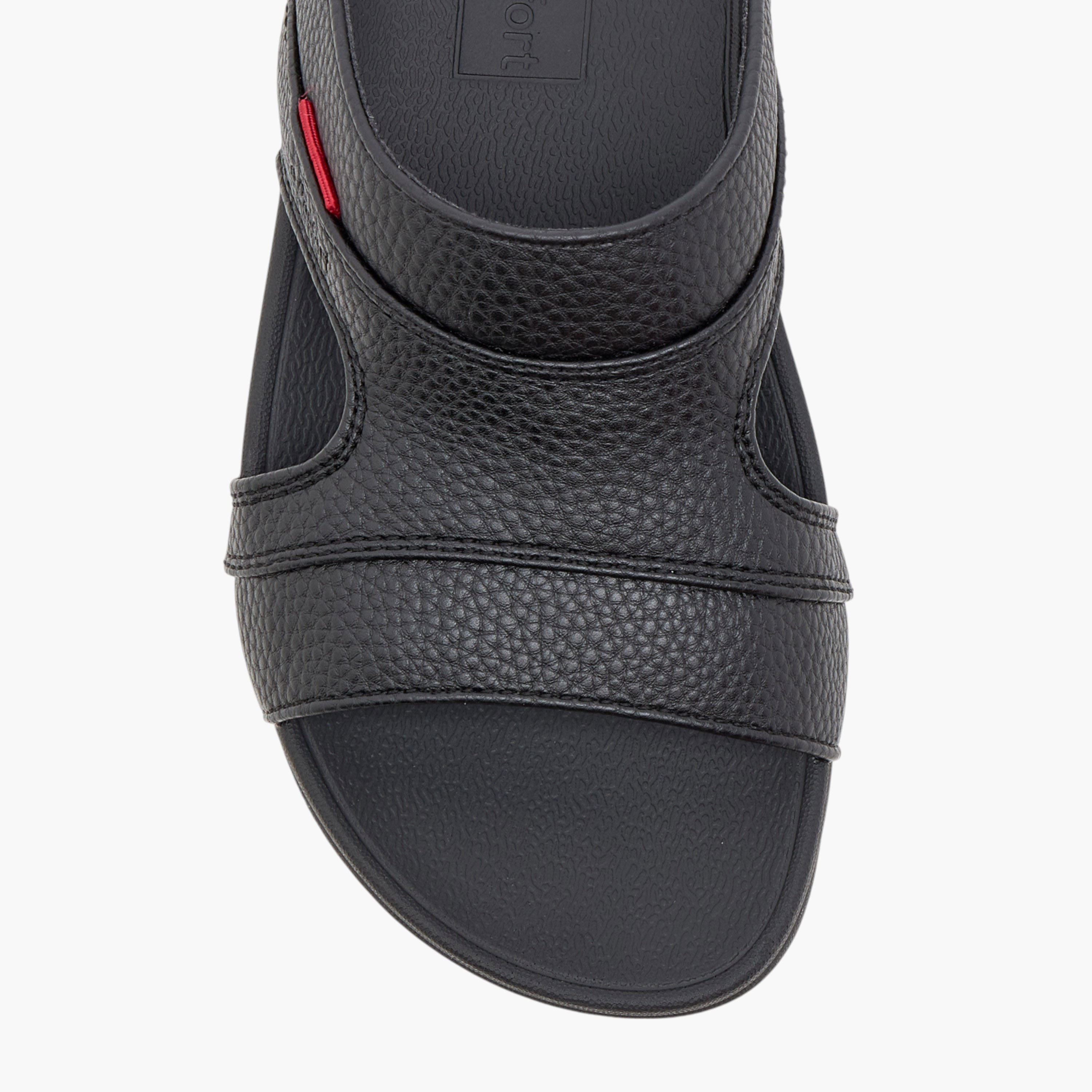 Le Confort Textured Slip-On Comfort Arabic Sandals-boys-shoes-sandals-image-3