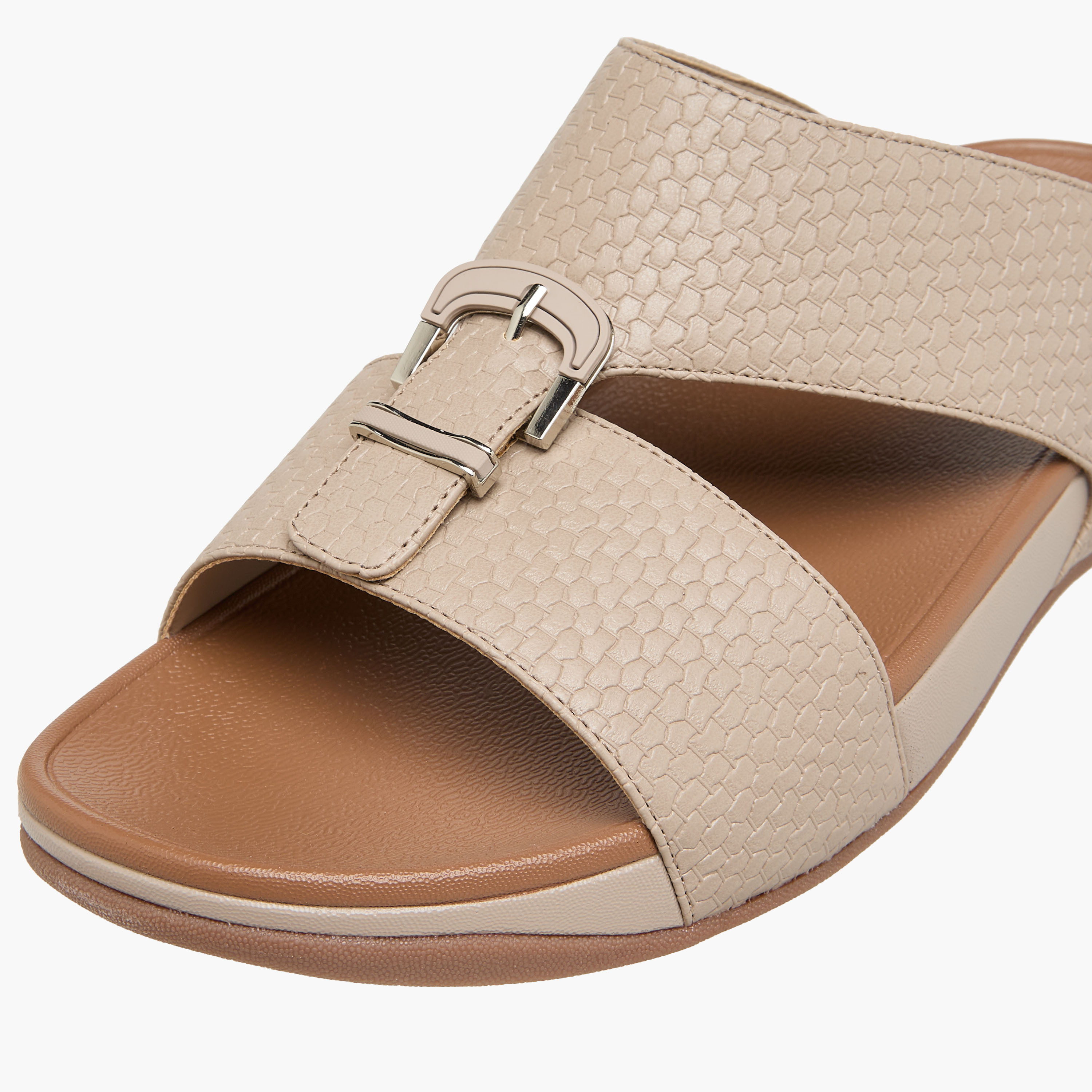 Le Confort Mens Buckle Accent Comfort Sandals-men-shoes-sandals-image-4