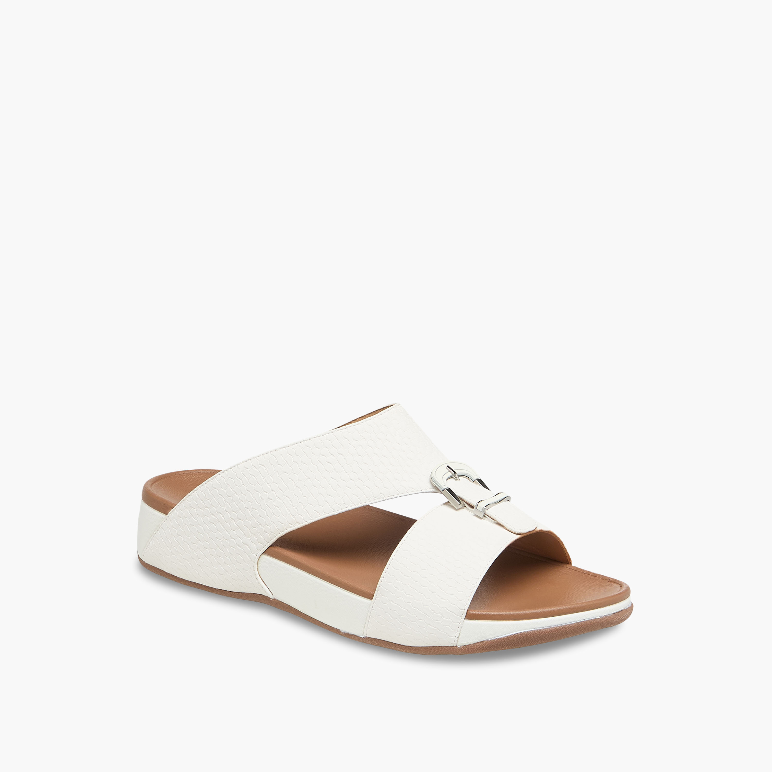 Le Confort Mens Buckle Accent Comfort Sandals-men-shoes-sandals-image-2