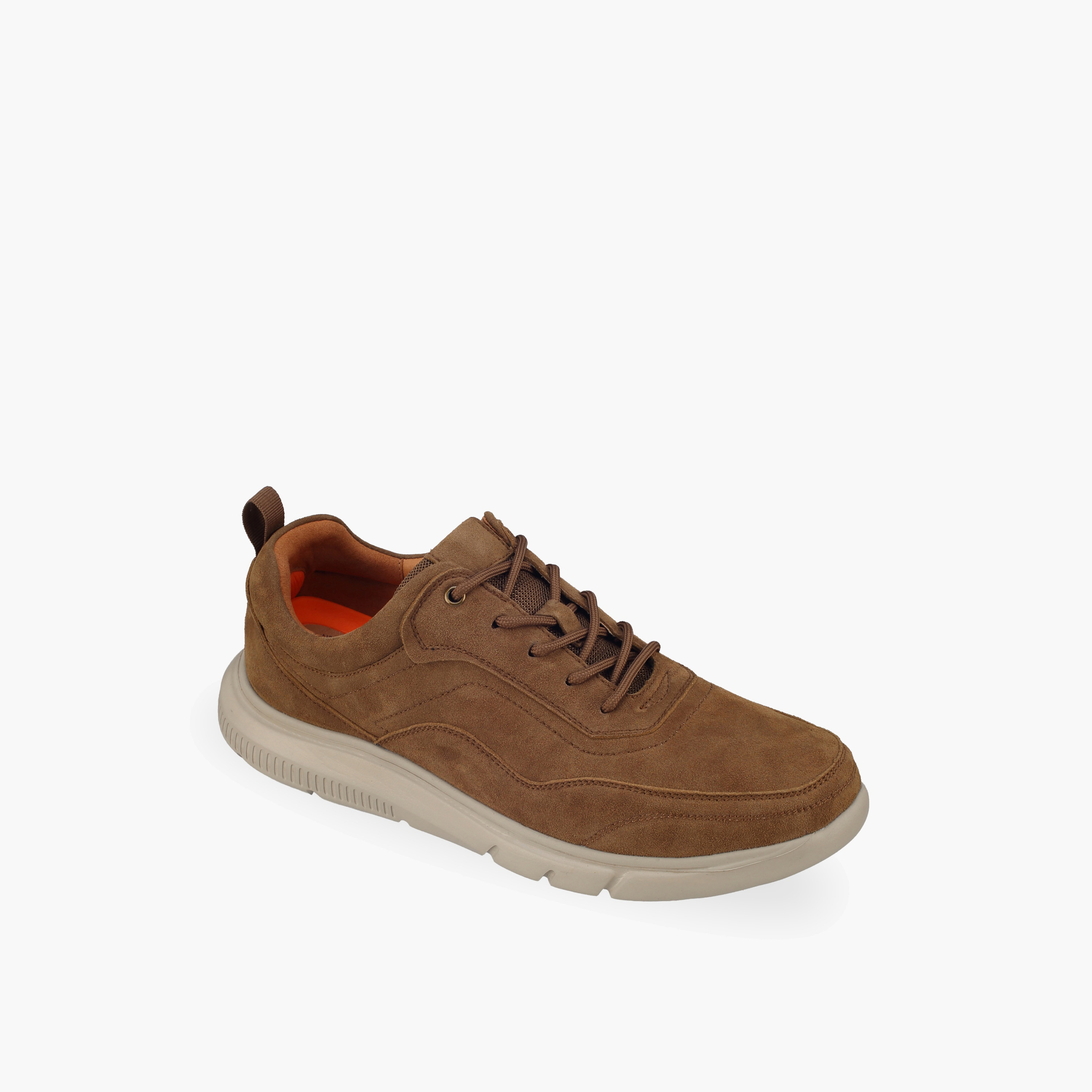 Le Confort Men Lace-Up Leather Ankle Sneakers-men-shoes-sneakers-image-2