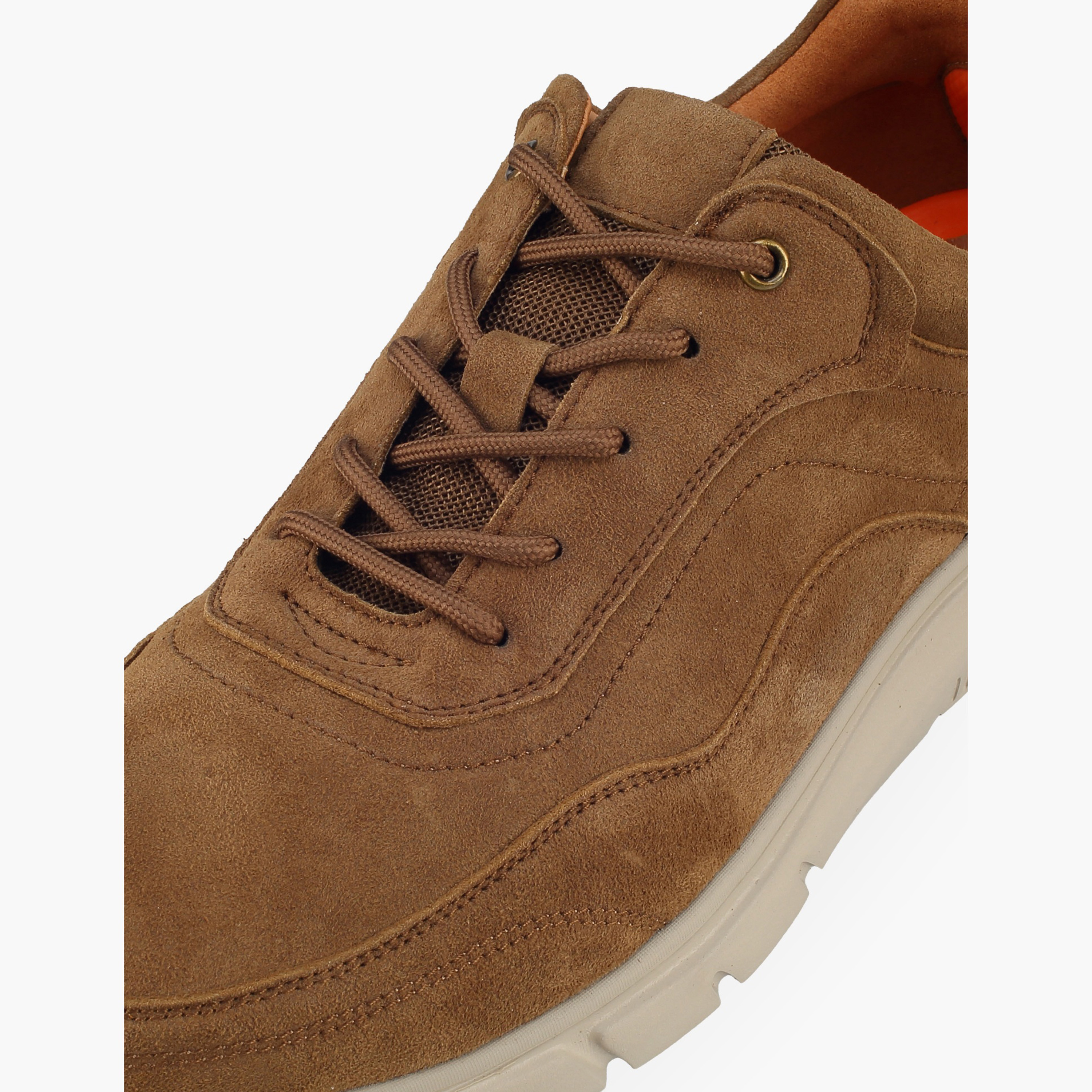 Le Confort Men Lace-Up Leather Ankle Sneakers-men-shoes-sneakers-image-4