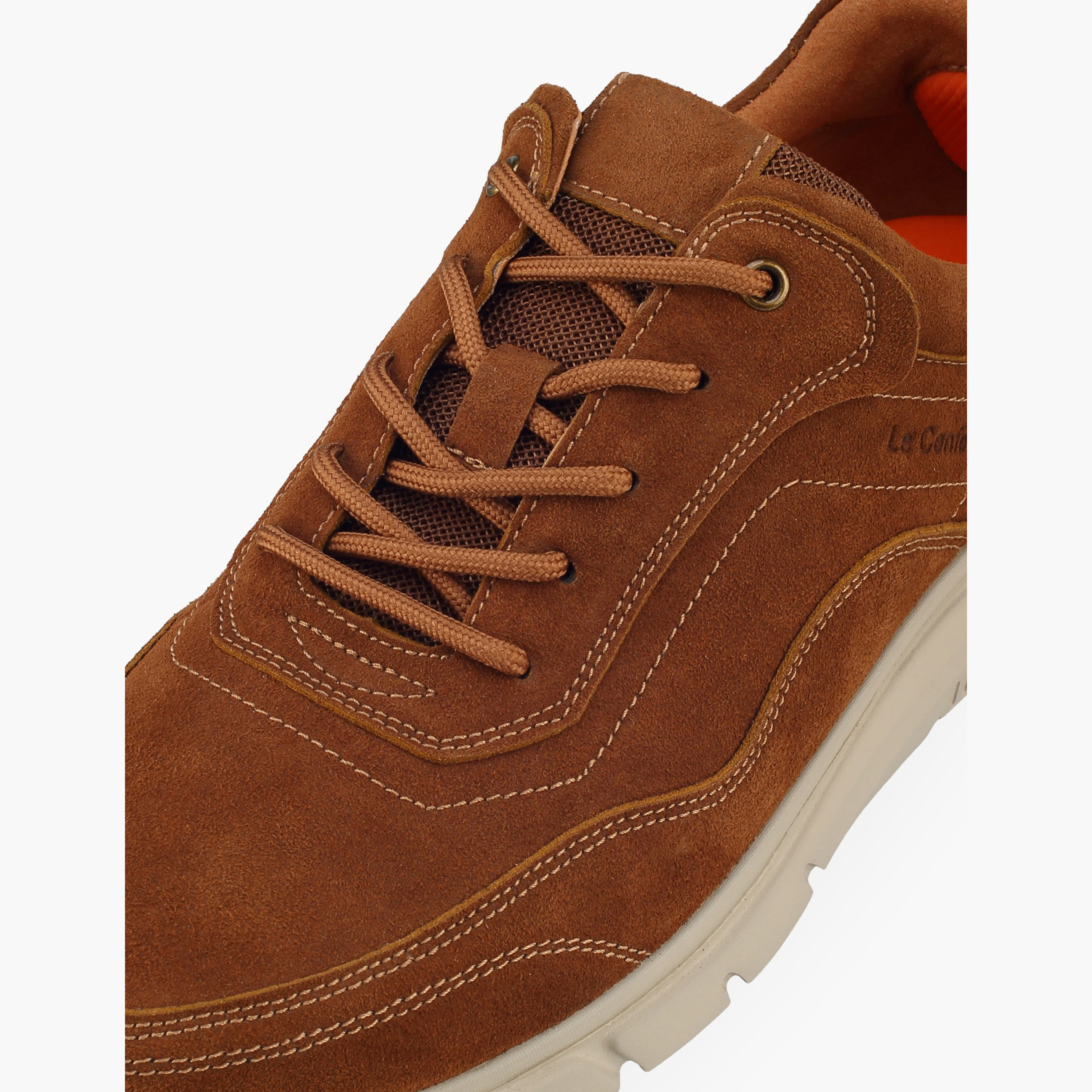 حذاء سنيكرز جلد برباط إغلاق للرجال من لو كونفورت-men-shoes-sneakers-image-4