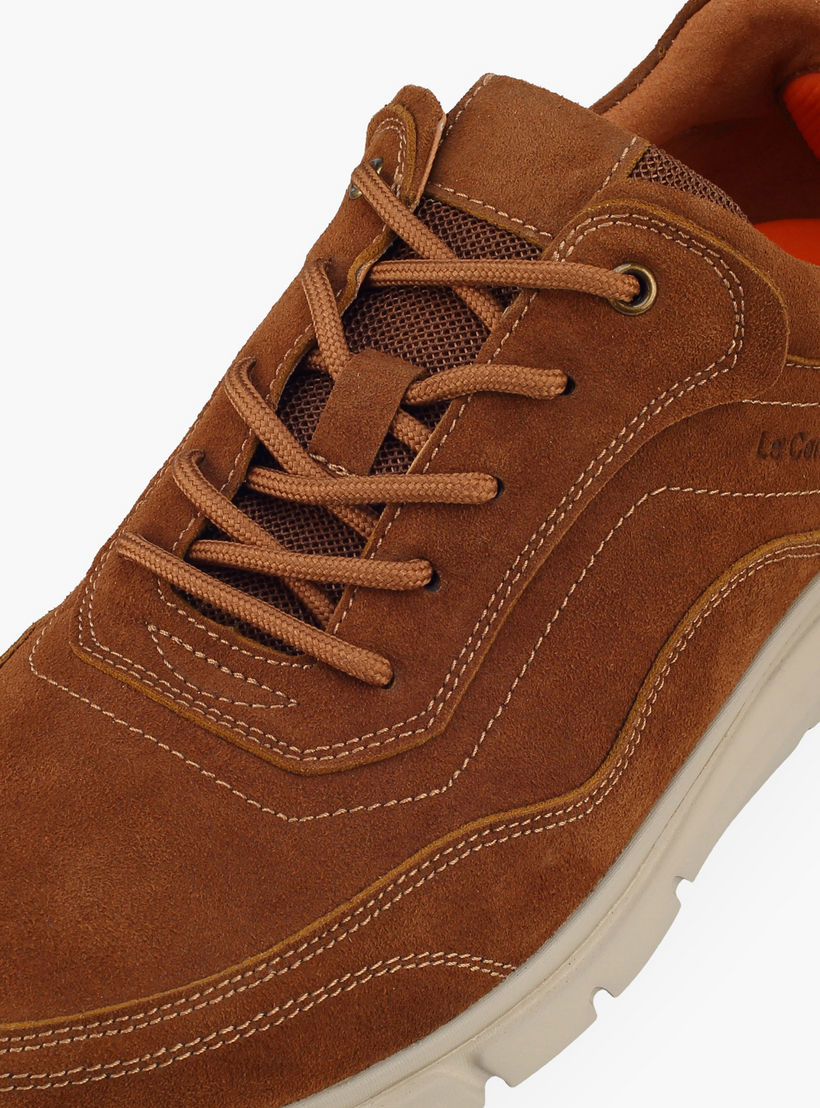حذاء سنيكرز جلد برباط إغلاق للرجال من لو كونفورت-men-shoes-sneakers-image-4